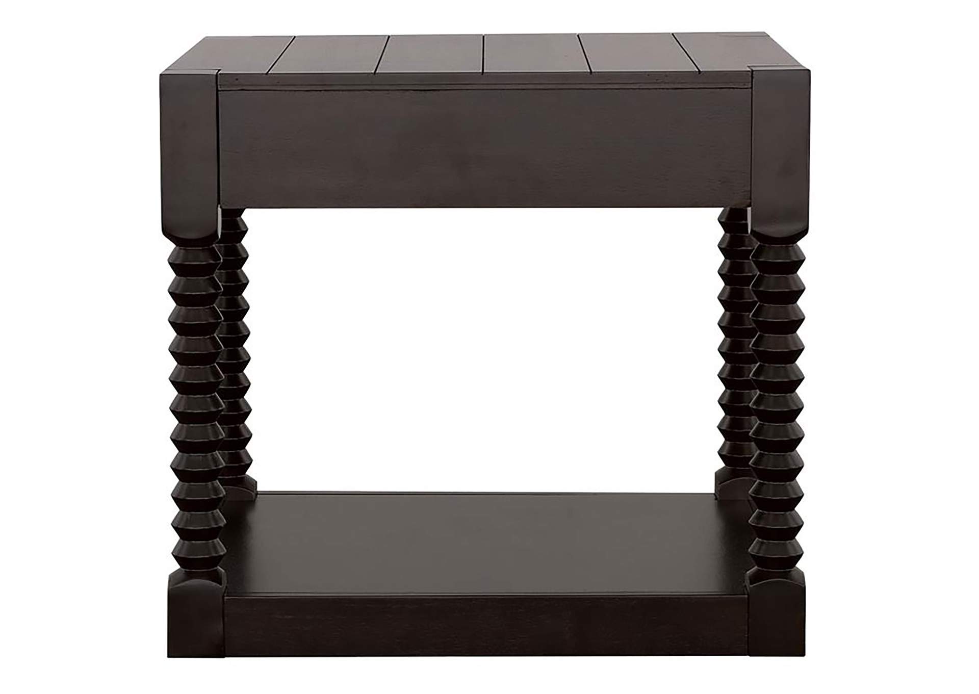 Meredith 1-drawer End Table Coffee Bean,Coaster Furniture