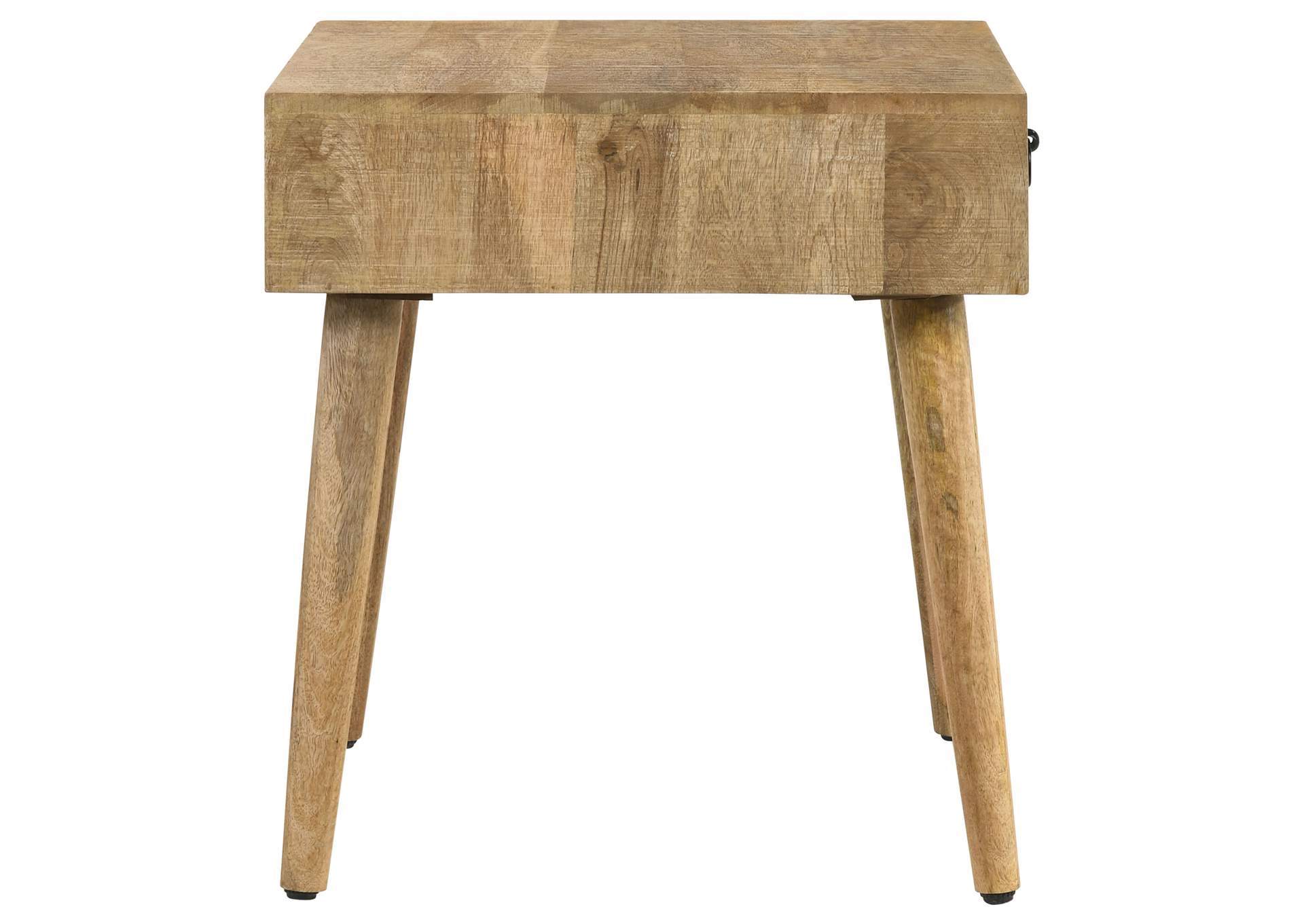 Zabel Square 1-drawer End Table Natural,Coaster Furniture