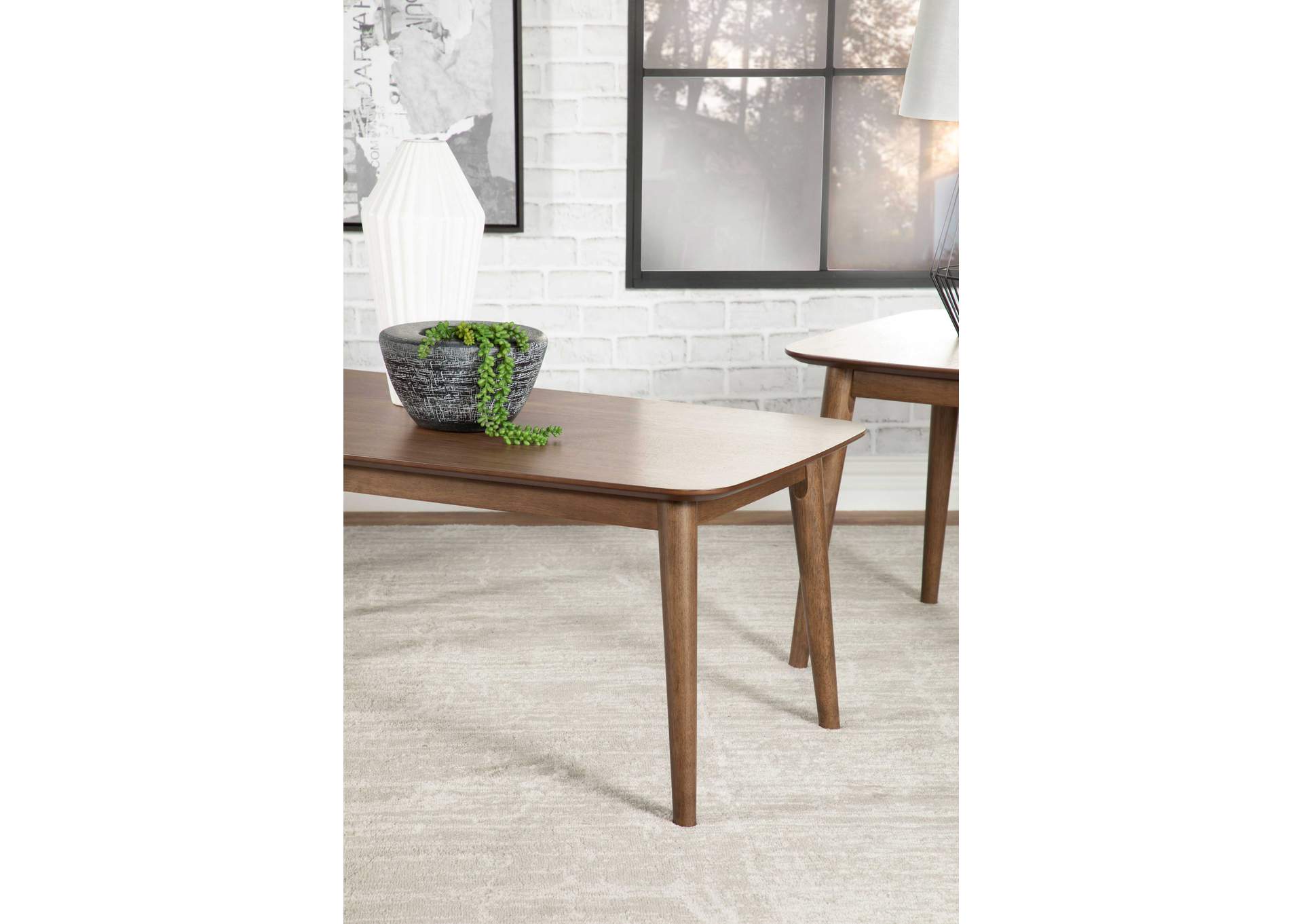 Radley 3-piece Occasional Set Natural Walnut,Coaster Furniture