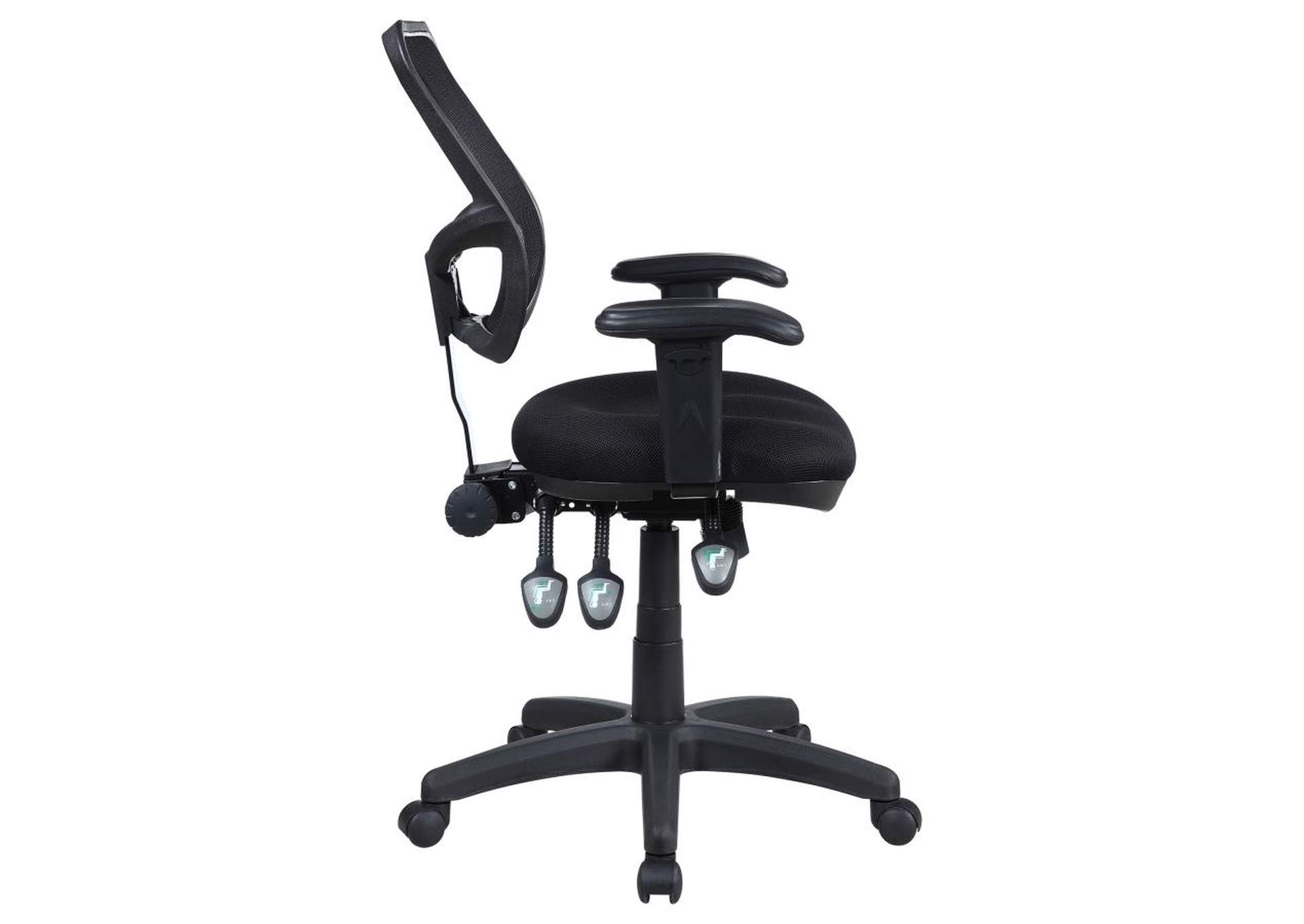 Adjustable Height Office Chair Black,Coaster Furniture