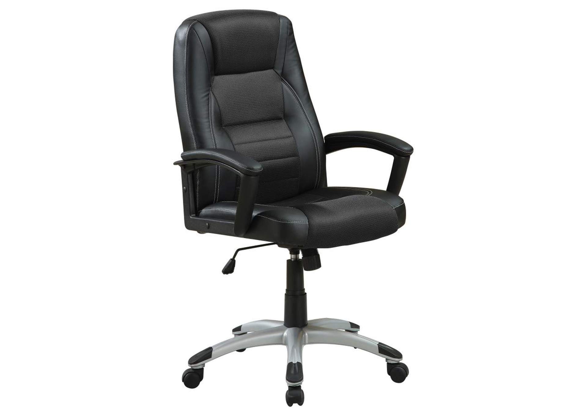 Dione Adjustable Height Office Chair Black,Coaster Furniture
