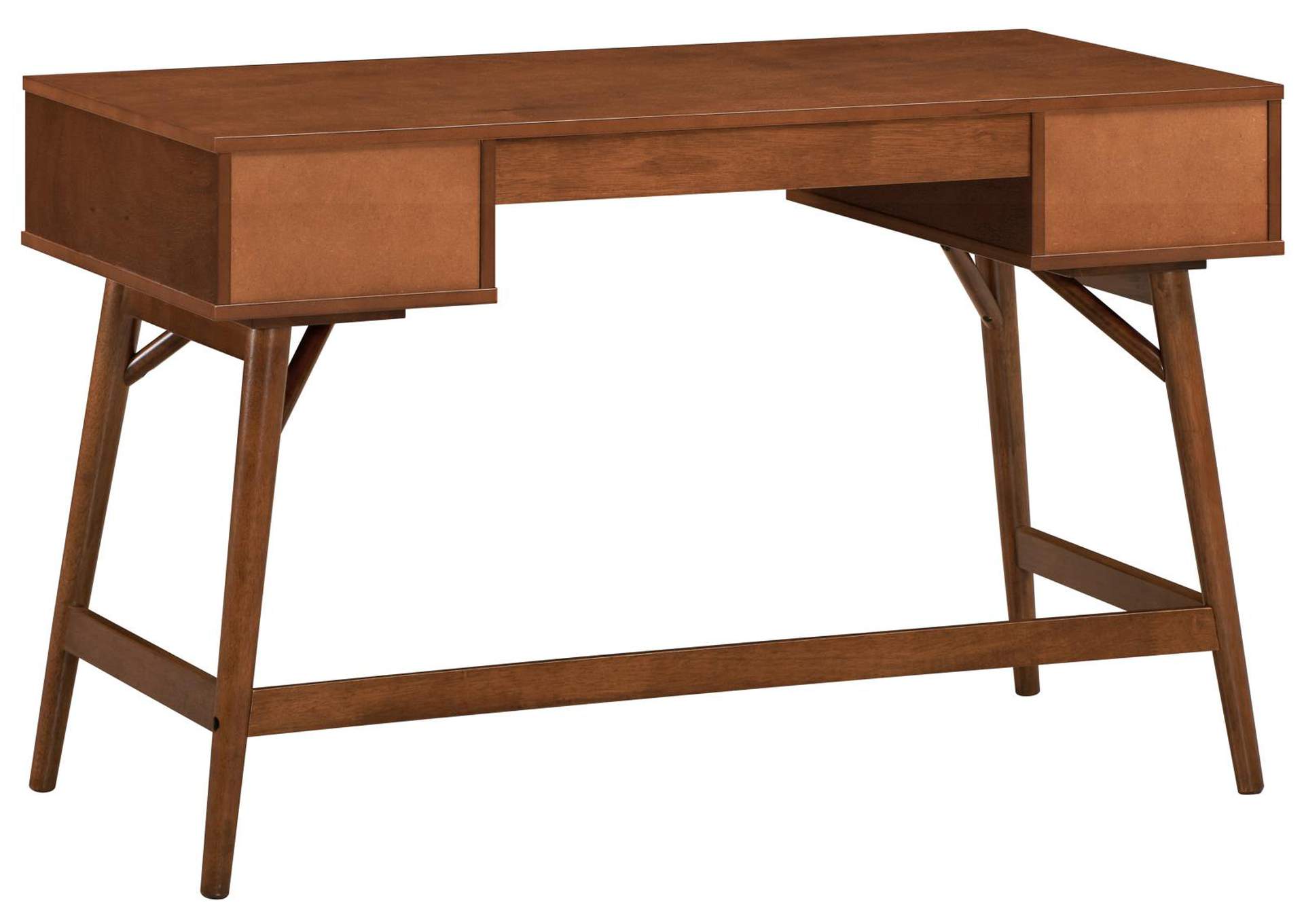 Mugga 3-drawer Writing Desk Walnut,Coaster Furniture