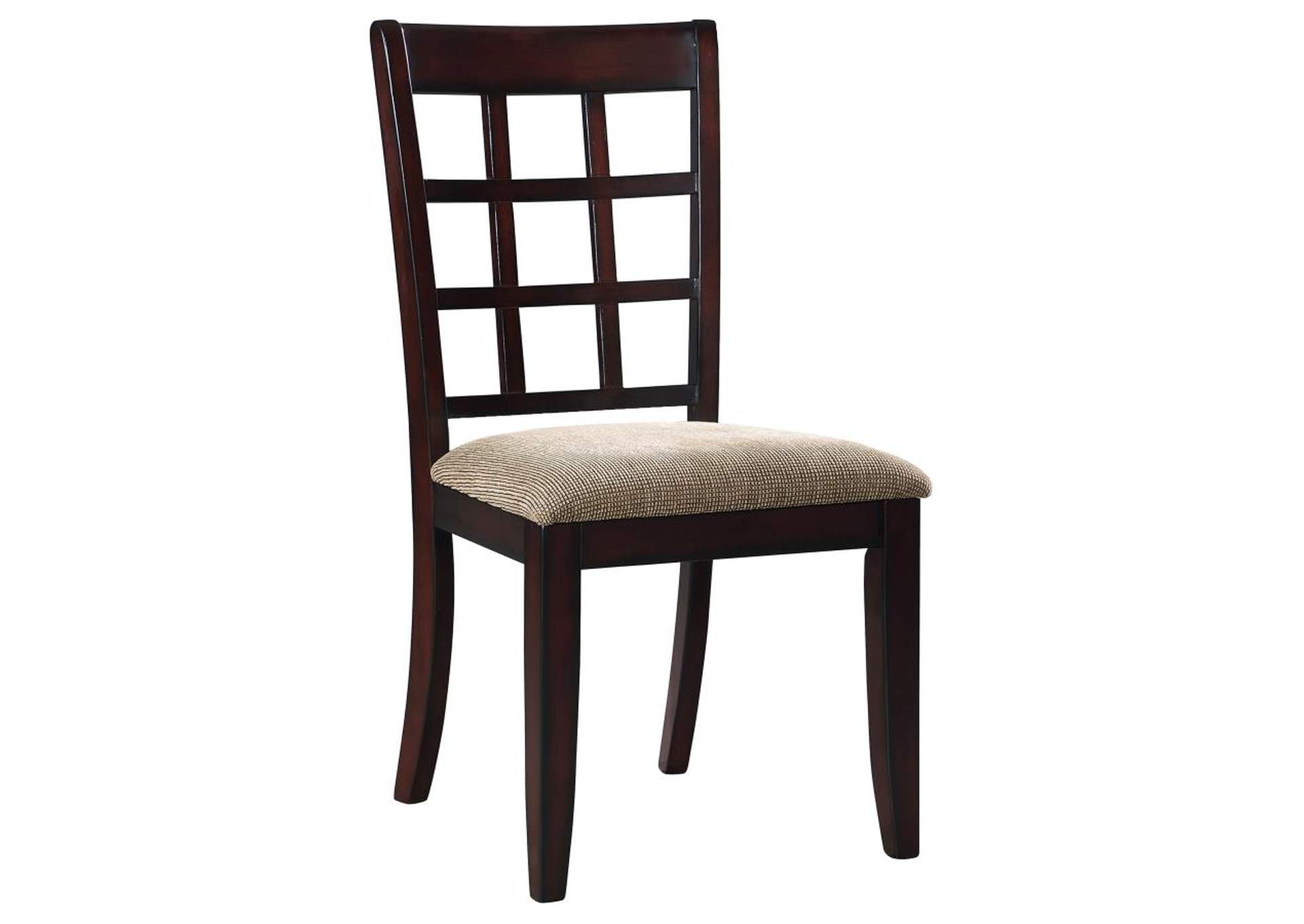Newton 2-Piece Writing Desk Set Dark Amber And Tan,Coaster Furniture