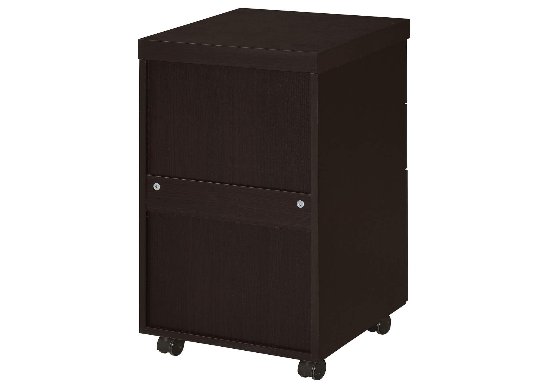 Skeena 3-drawer Mobile Storage Cabinet Cappuccino,Coaster Furniture