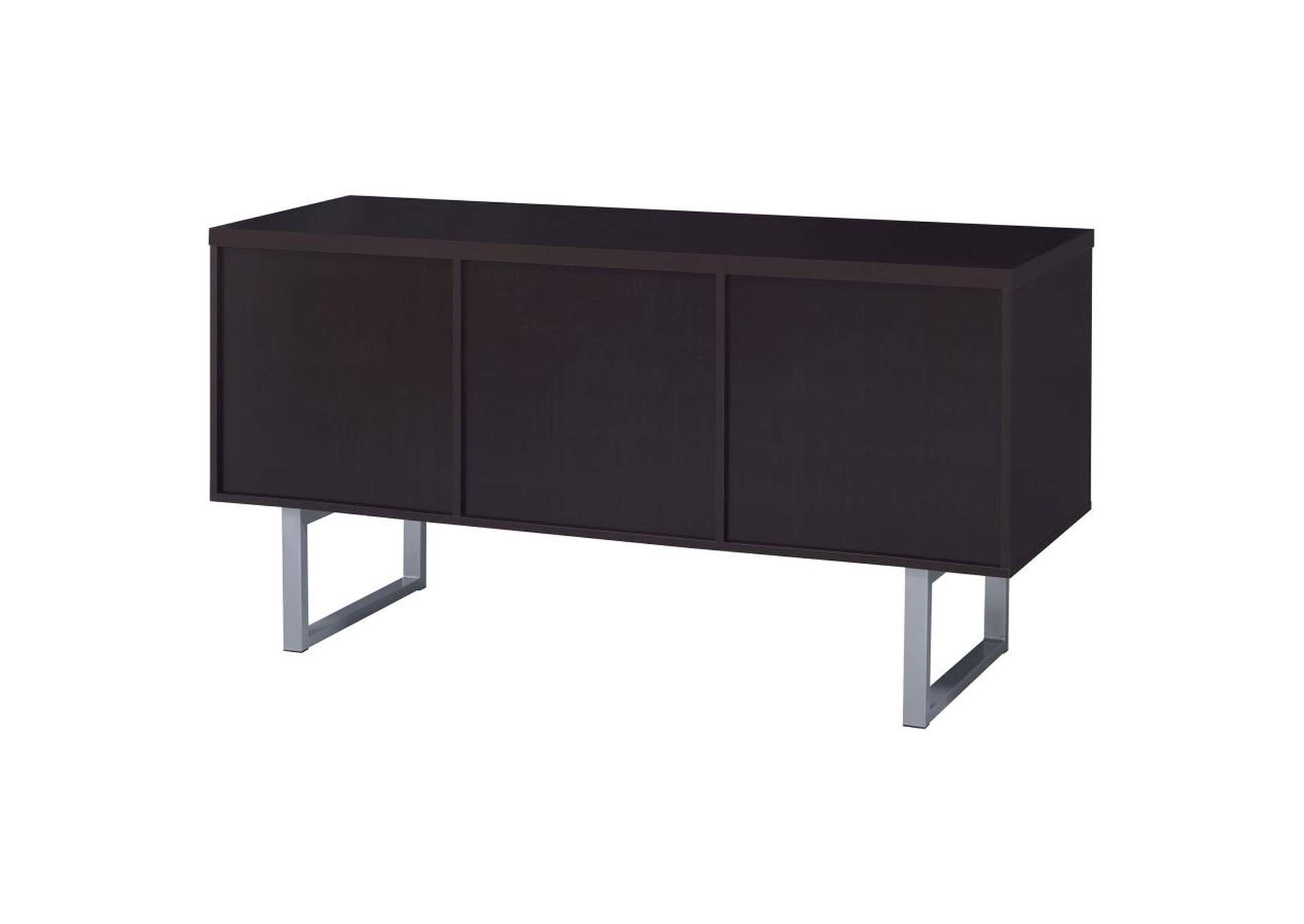 Lawtey 5-Drawer Credenza With Adjustable Shelf Cappuccino,Coaster Furniture