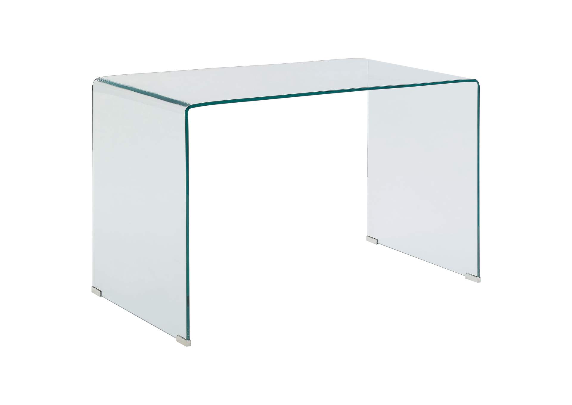 Highsmith Glass Writing Desk Clear,Coaster Furniture