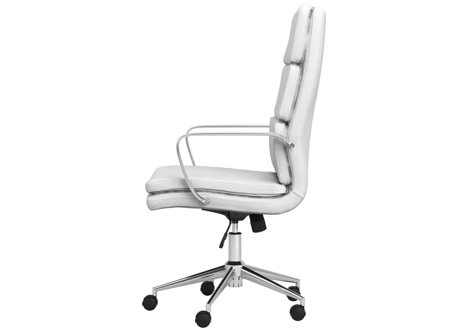 Ximena High Back Upholstered Office Chair White,Coaster Furniture