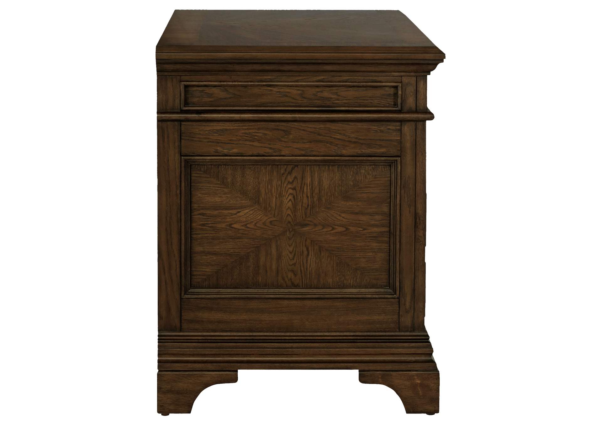 Hartshill 5-drawer File Cabinet Burnished Oak,Coaster Furniture