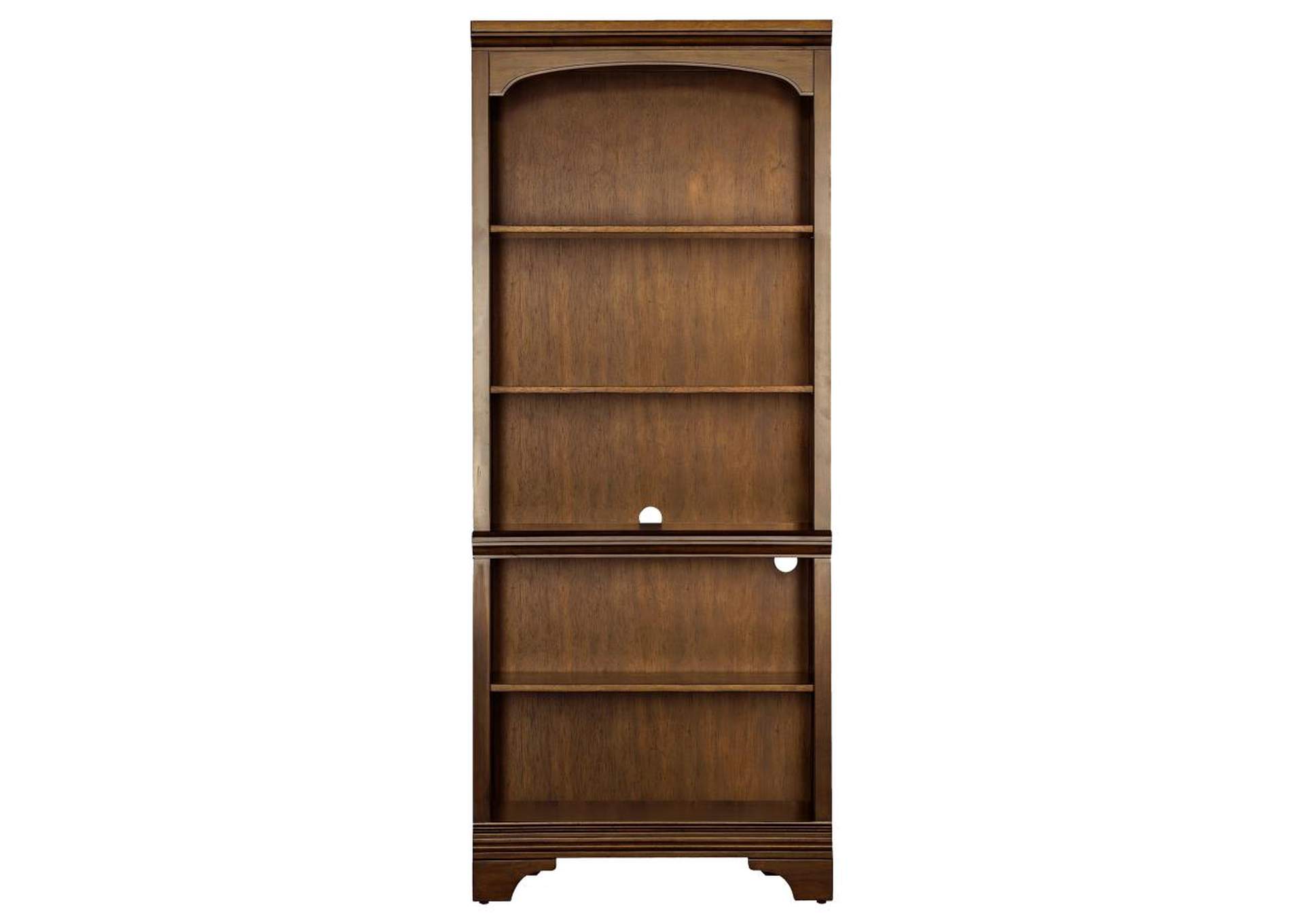 Hartshill 5 - shelf Bookcase Burnished Oak,Coaster Furniture