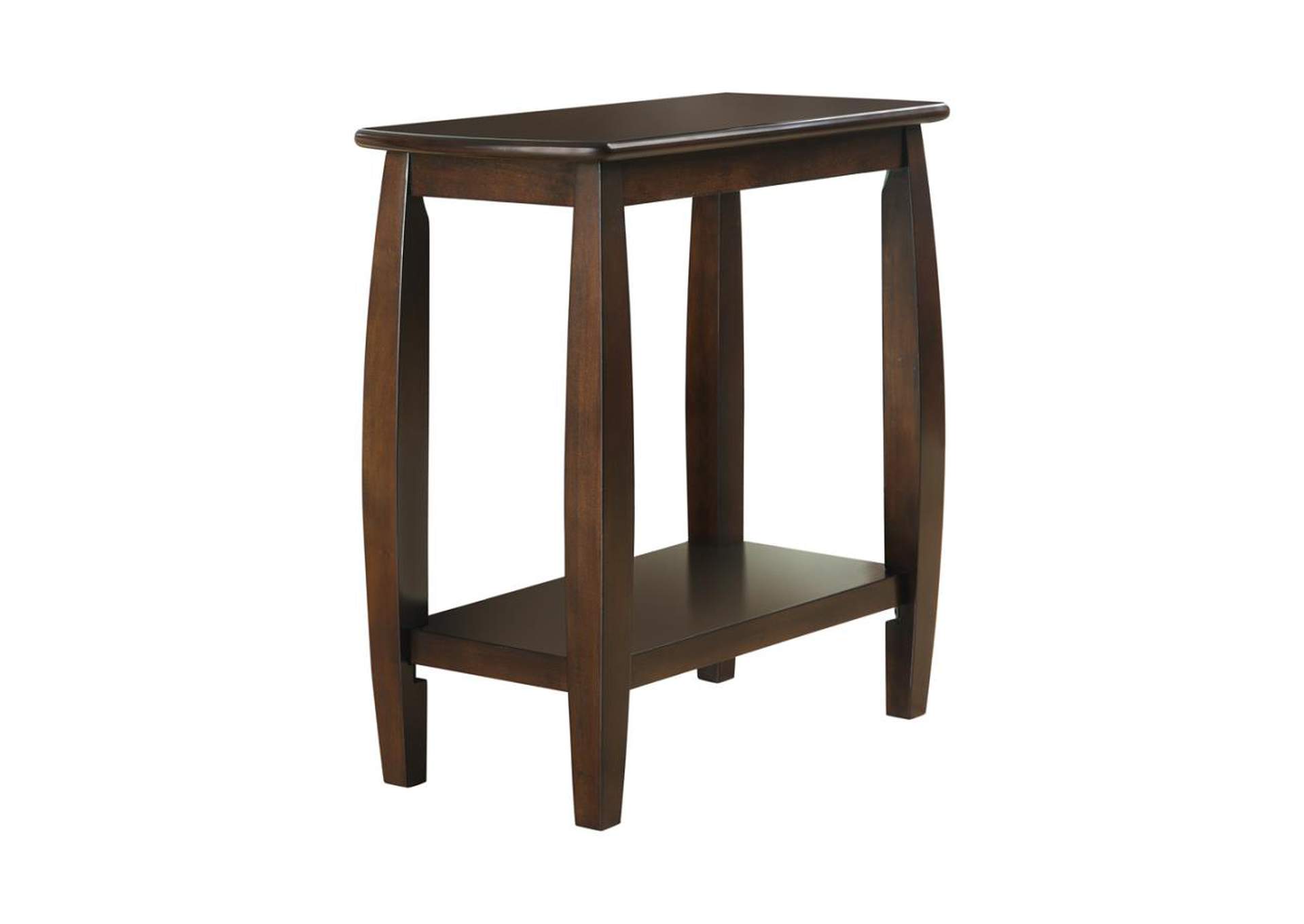 1-shelf Chairside Table Cappuccino,Coaster Furniture