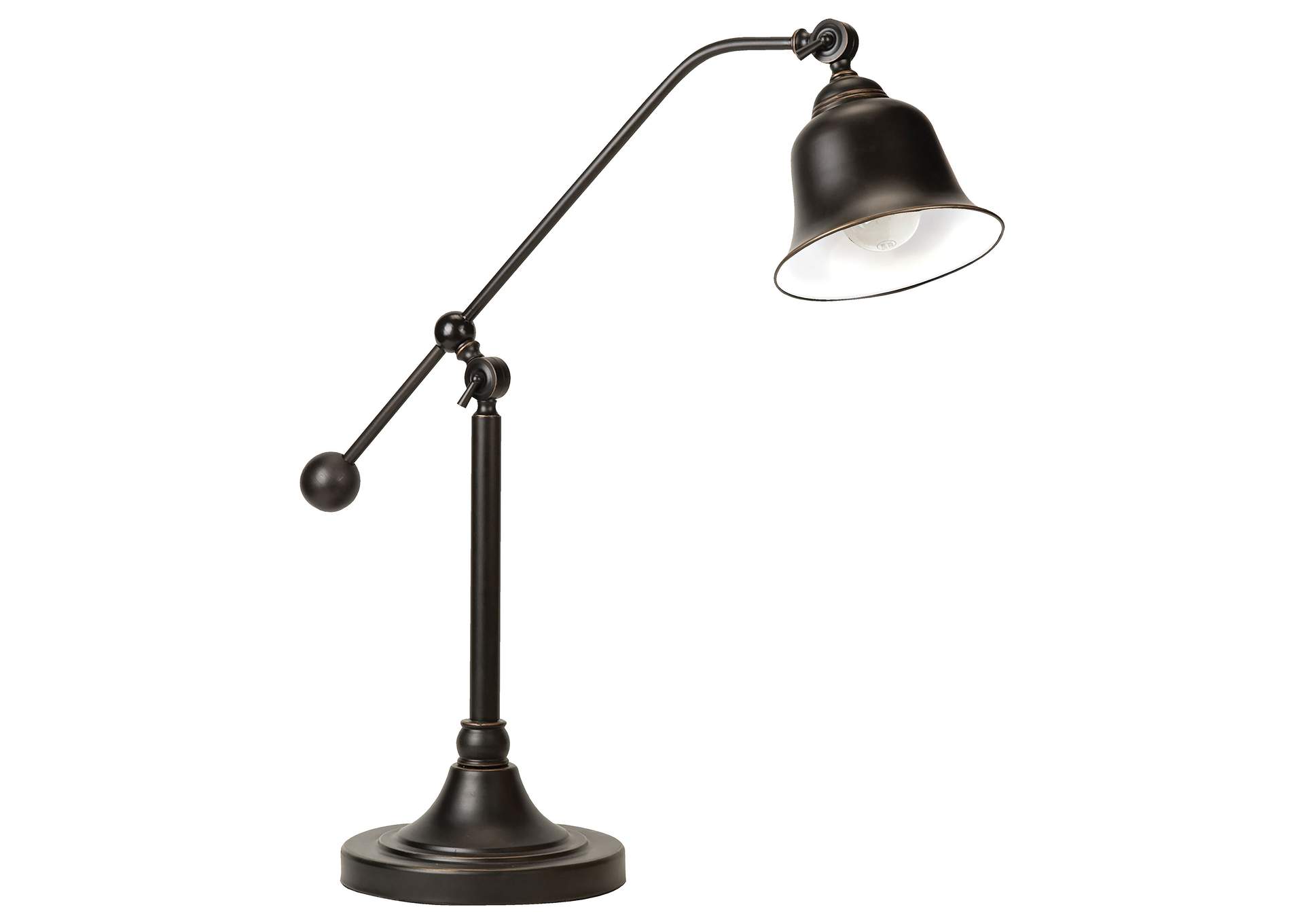 Eduardo Bell Shade Table Lamp Dark Bronze,Coaster Furniture