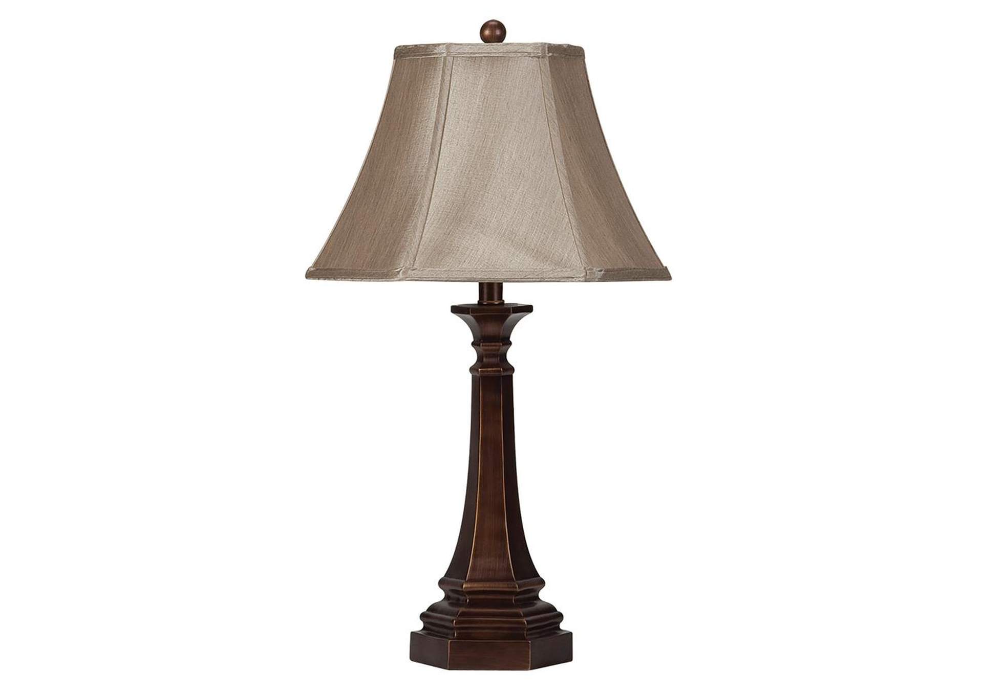Bronze Bronze Accent Table Lamp,Coaster Furniture