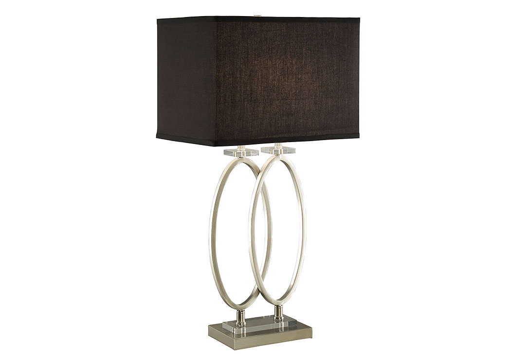 Brushed Nickel Table Lamp,ABF Coaster Furniture