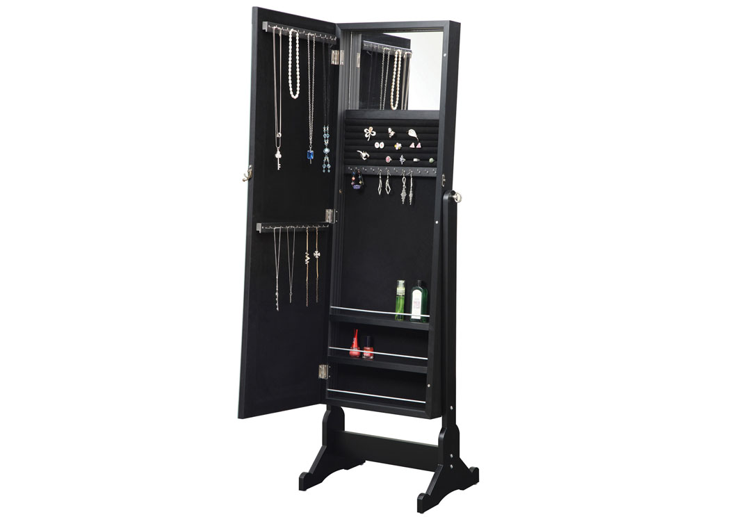 Black Jewelry Armoire,ABF Coaster Furniture