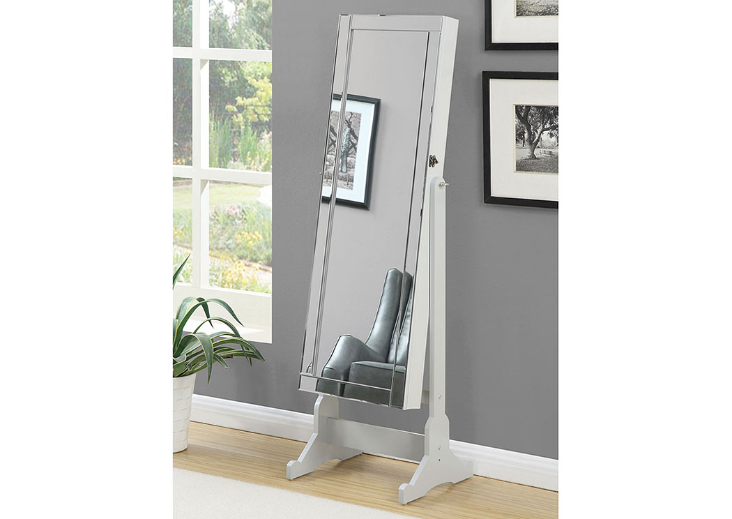 Grey Jewelry Armoire,ABF Coaster Furniture