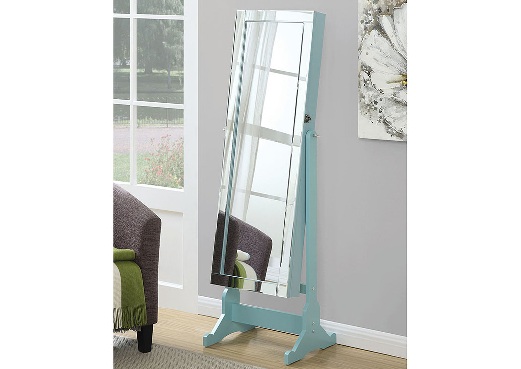 Aqua Jewelry Armoire,ABF Coaster Furniture