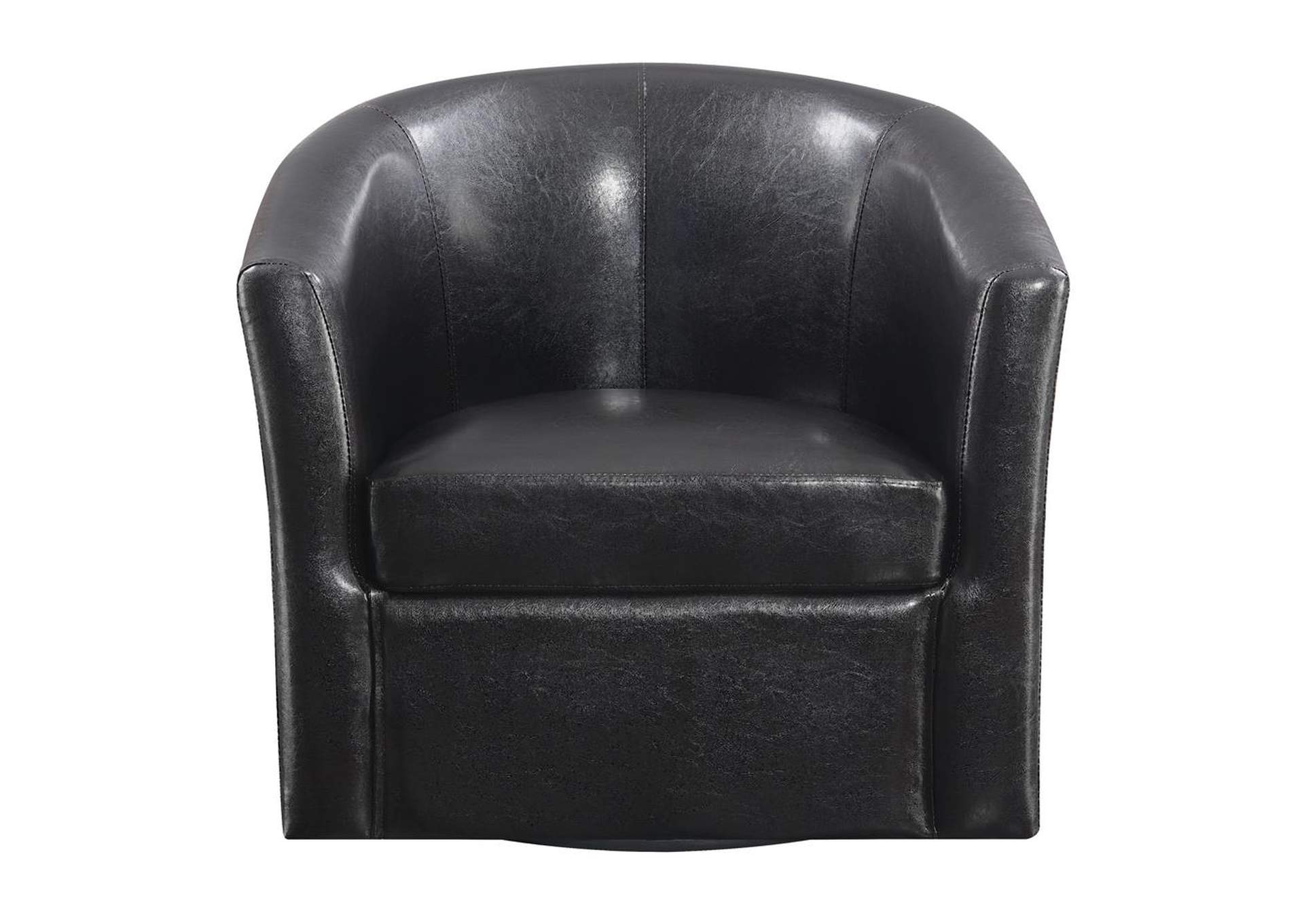Black Contemporary Dark Brown Accent Chair,Coaster Furniture