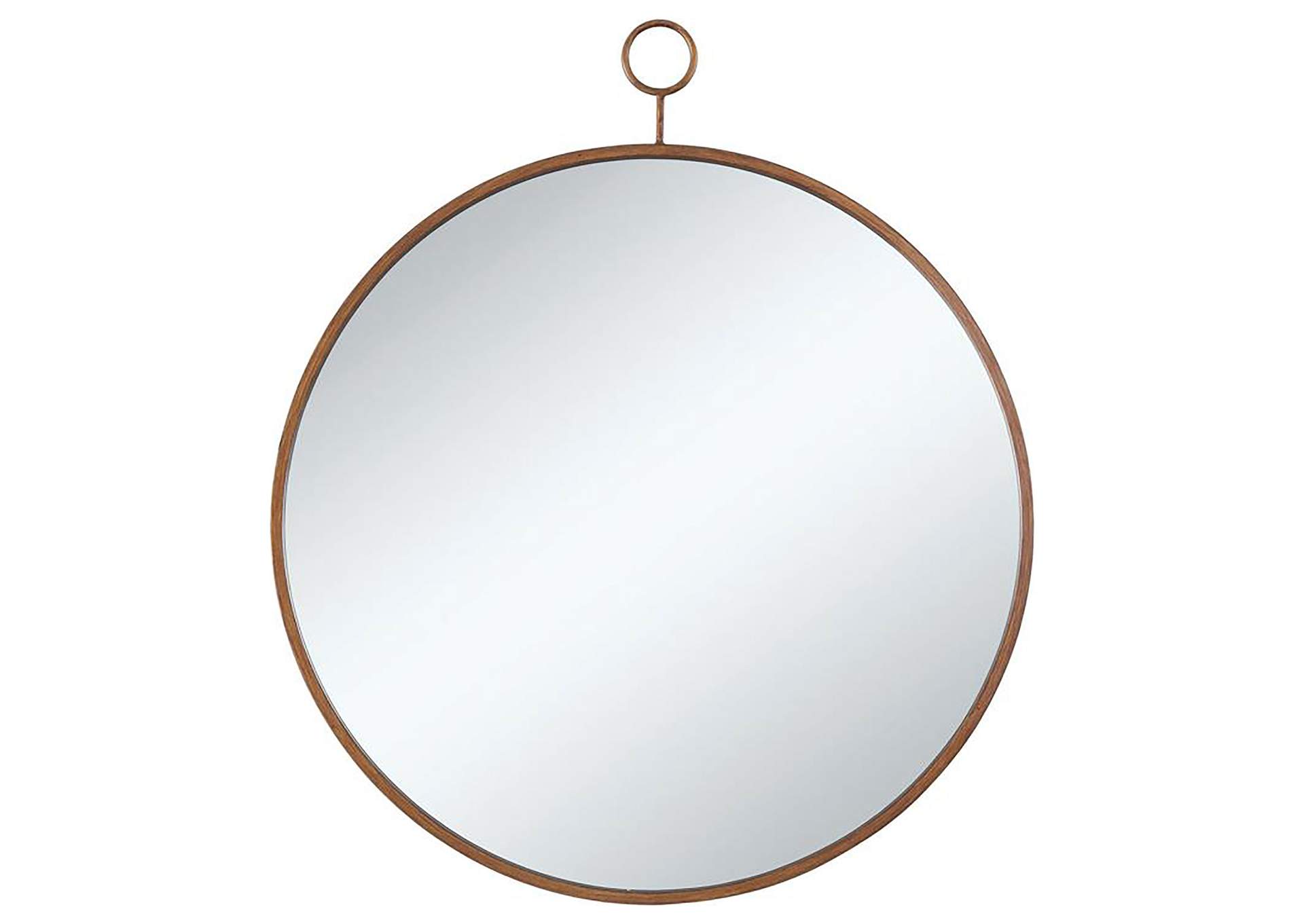 Eulaina Round Mirror Gold,Coaster Furniture