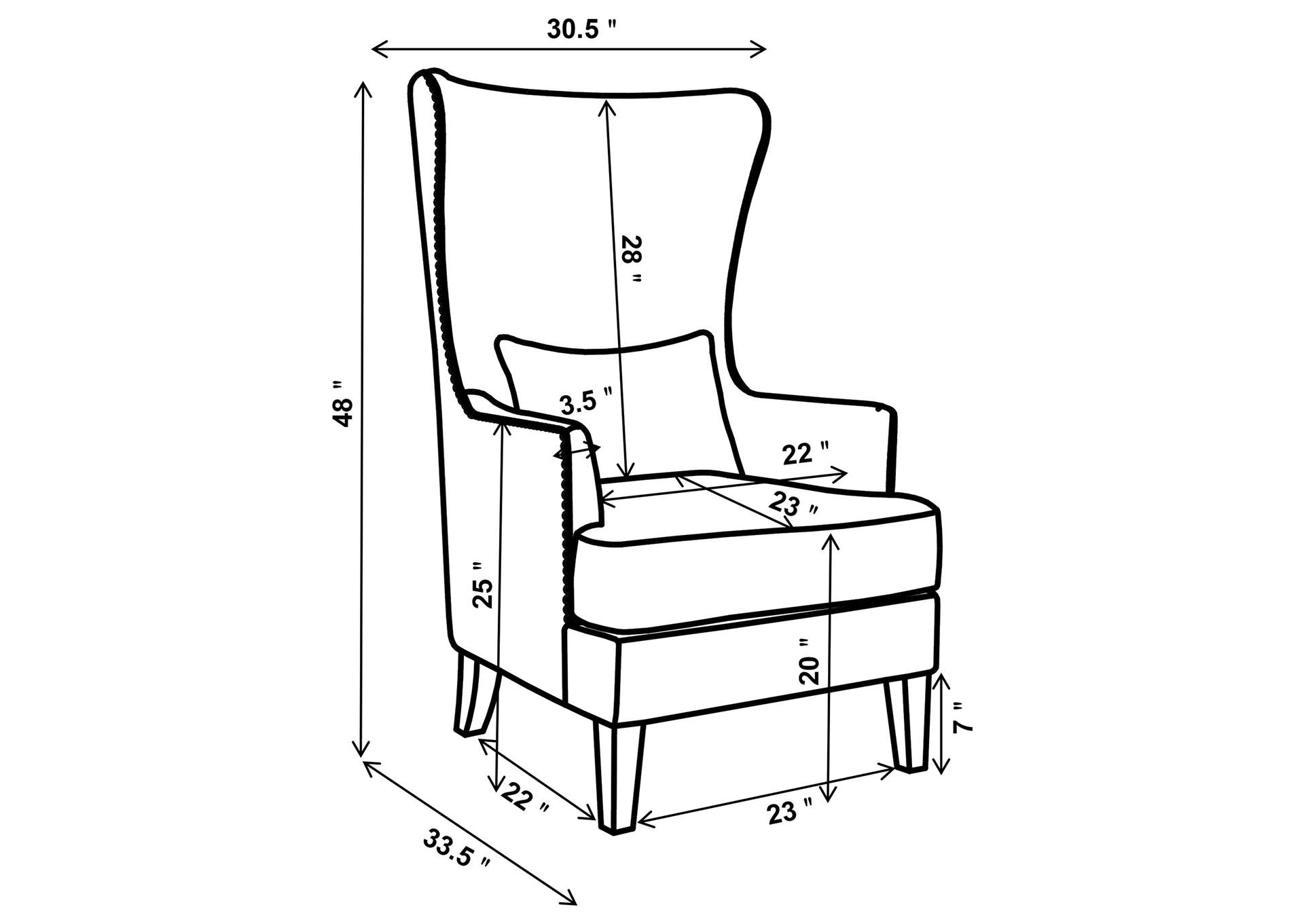 ACCENT CHAIR,Coaster Furniture