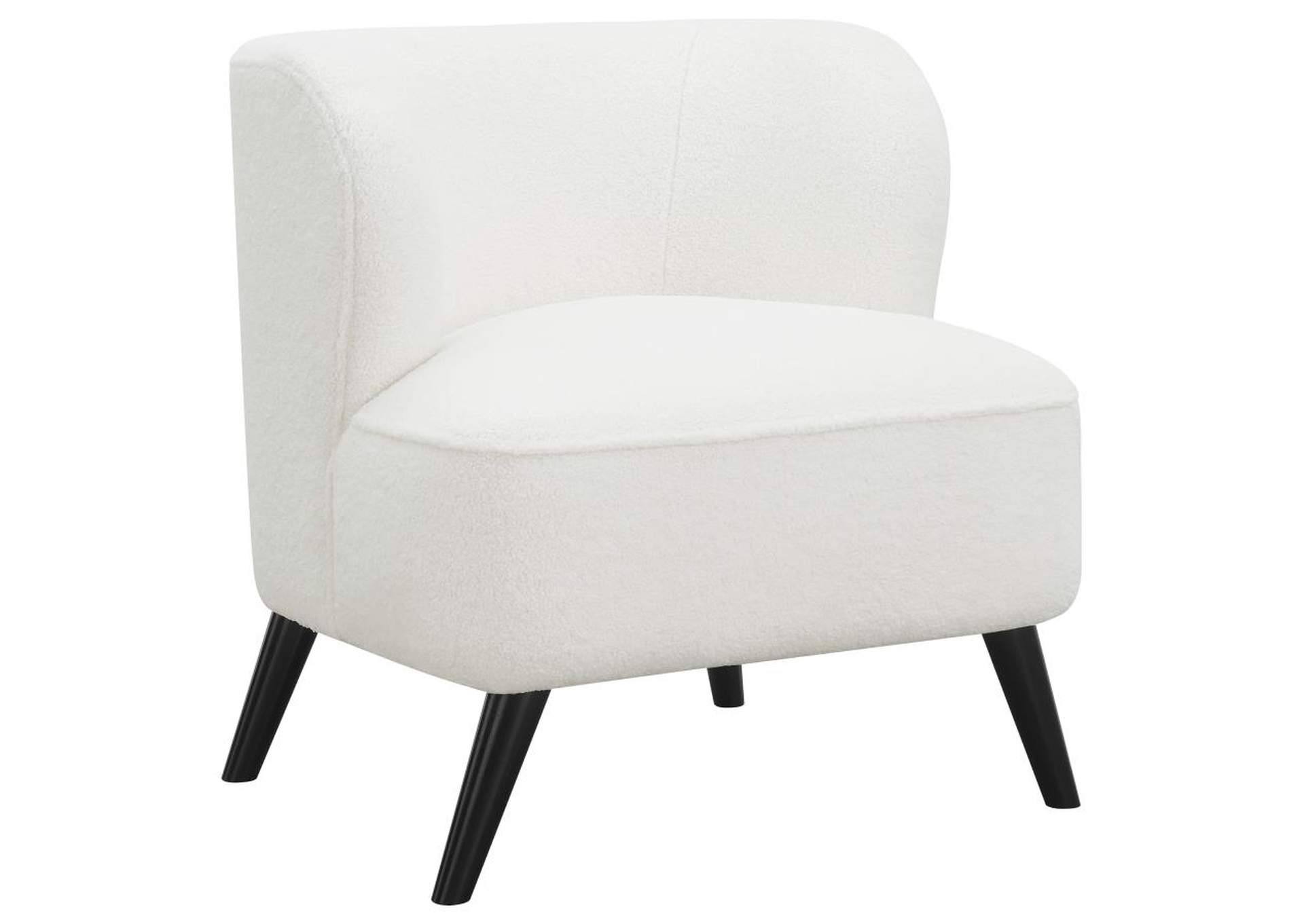 Alonzo Upholstered Track Arms Accent Chair Natural,Coaster Furniture