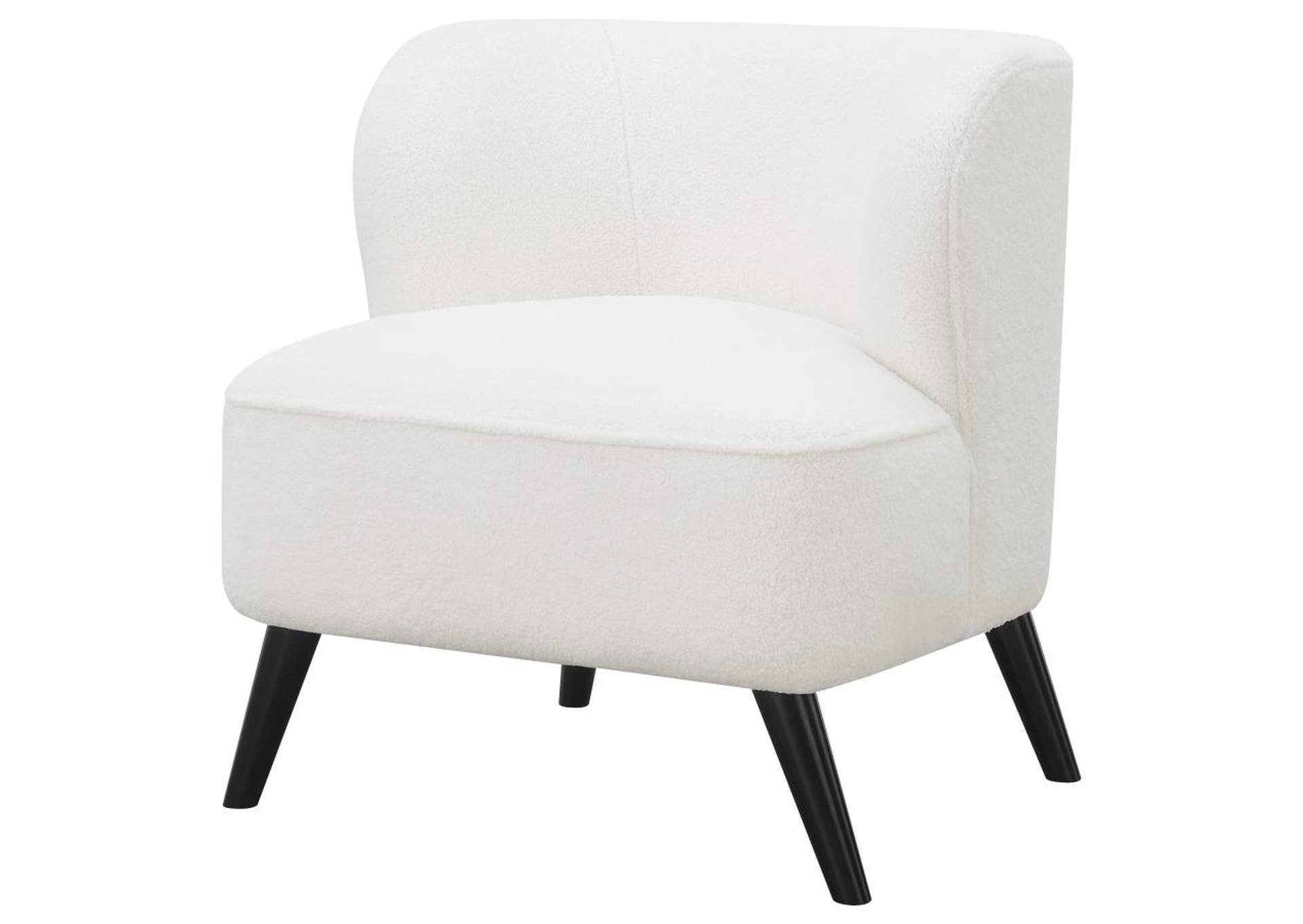 Alonzo Upholstered Track Arms Accent Chair Natural,Coaster Furniture