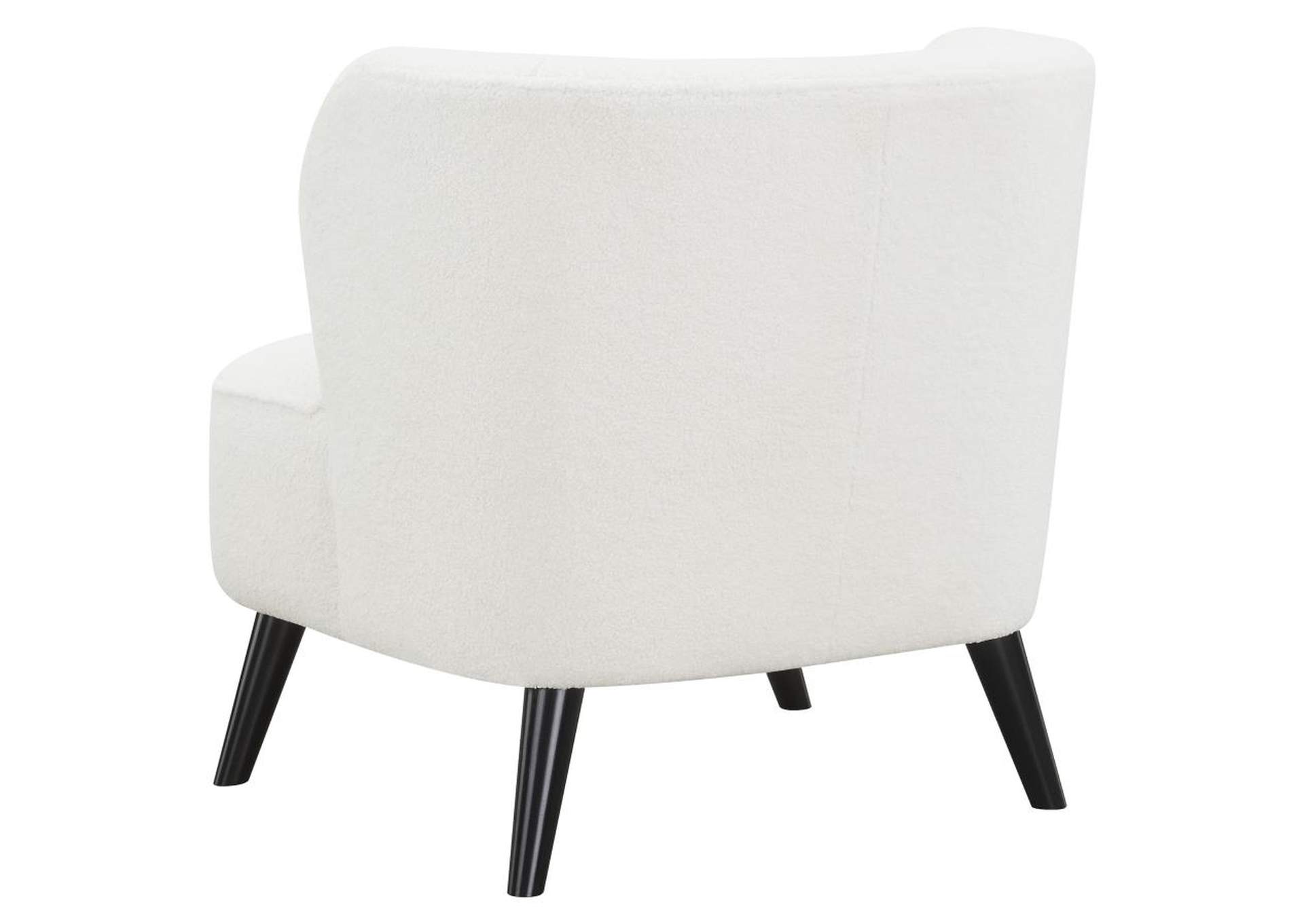 Alonzo Upholstered Track Arms Accent Chair Natural,Coaster Furniture