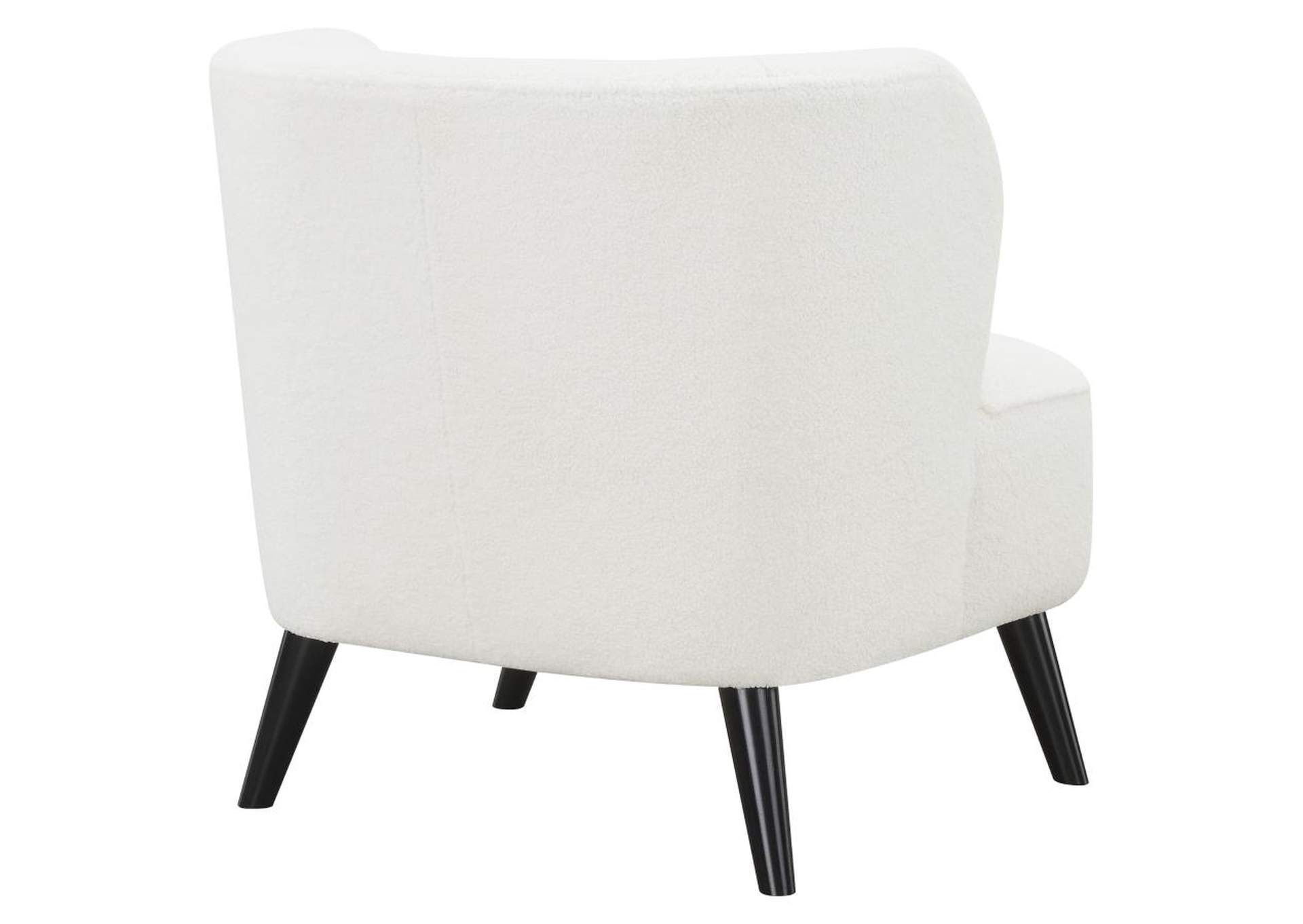 Alonzo Upholstered Track Arms Accent Chair Natural,Coaster Furniture