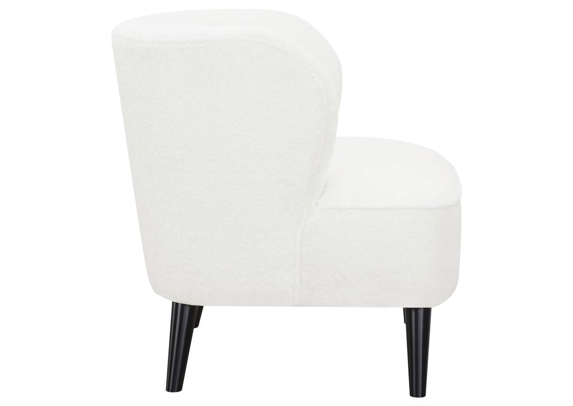 Alonzo Upholstered Track Arms Accent Chair Natural,Coaster Furniture