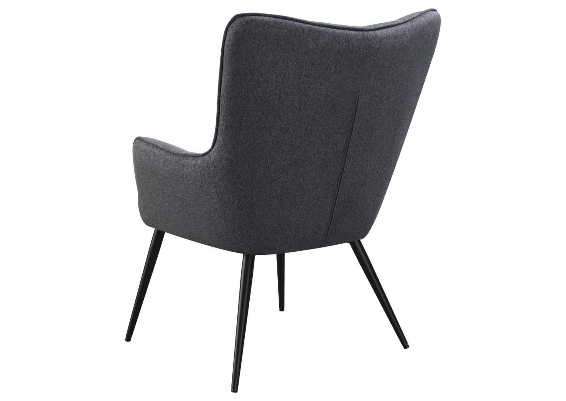 Isla Upholstered Flared Arms Accent Chair with Grid Tufted,Coaster Furniture