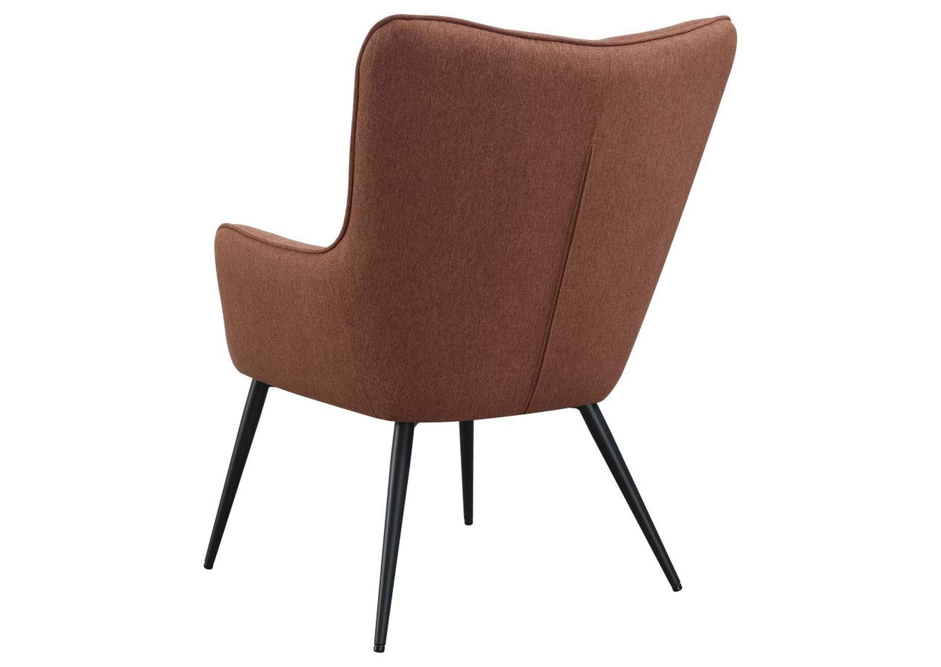 Isla Upholstered Flared Arms Accent Chair with Grid Tufted,Coaster Furniture