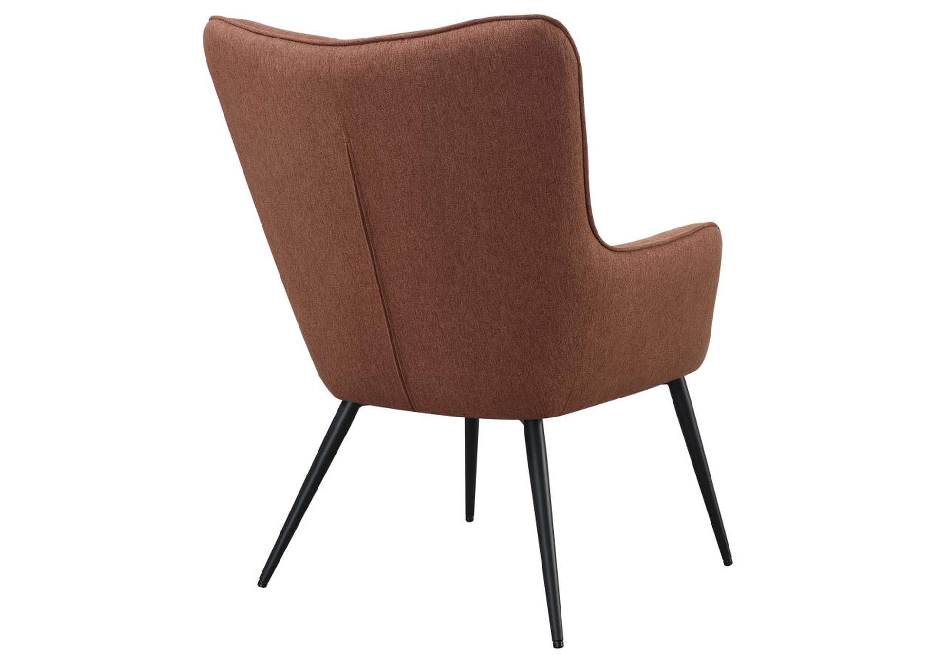 Isla Upholstered Flared Arms Accent Chair with Grid Tufted,Coaster Furniture