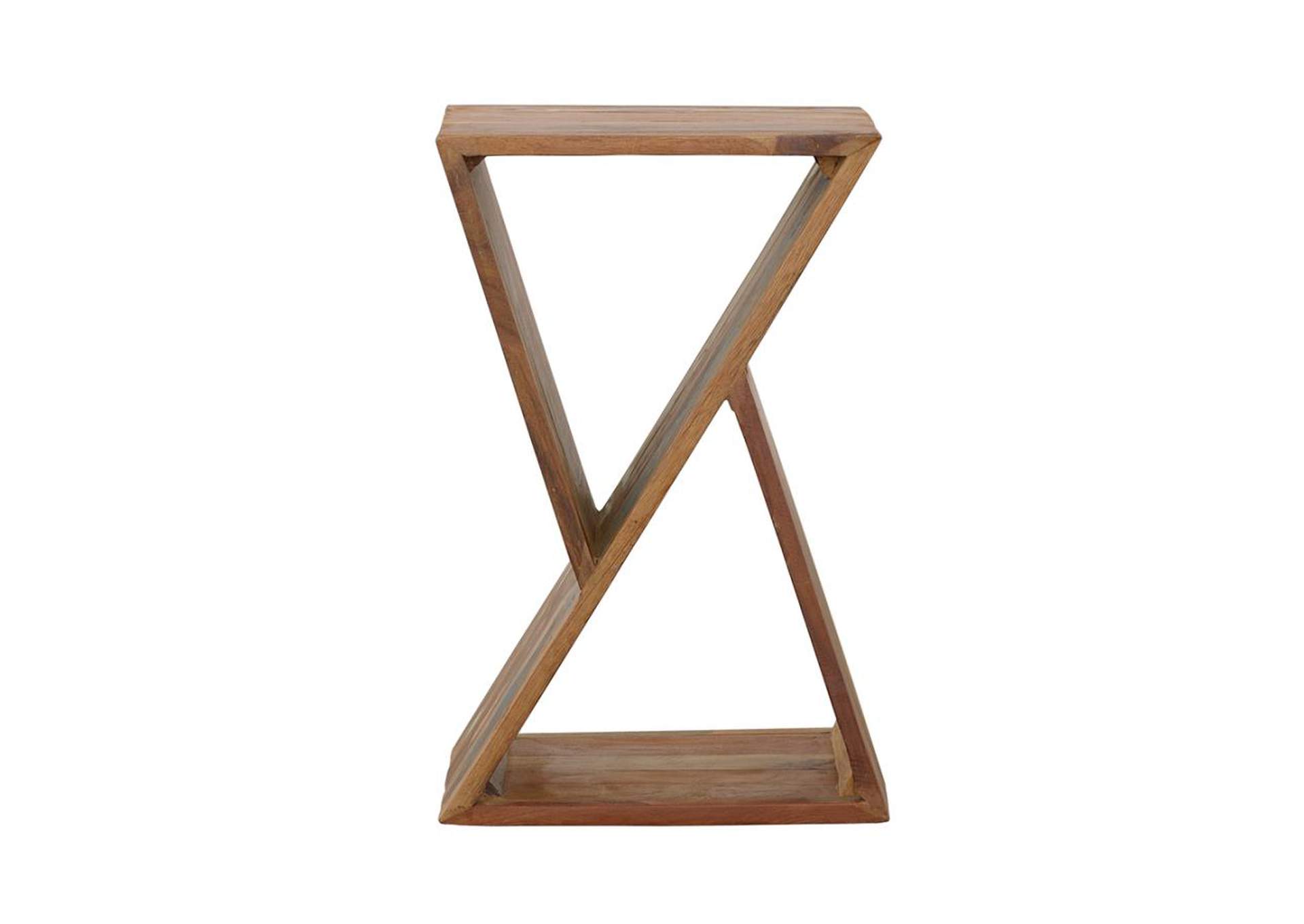 Lily Geometric Accent Table Natural,Coaster Furniture