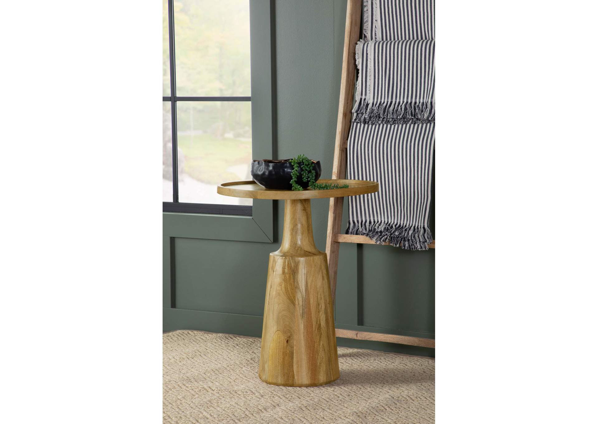 Ixia Round Accent Table,Coaster Furniture