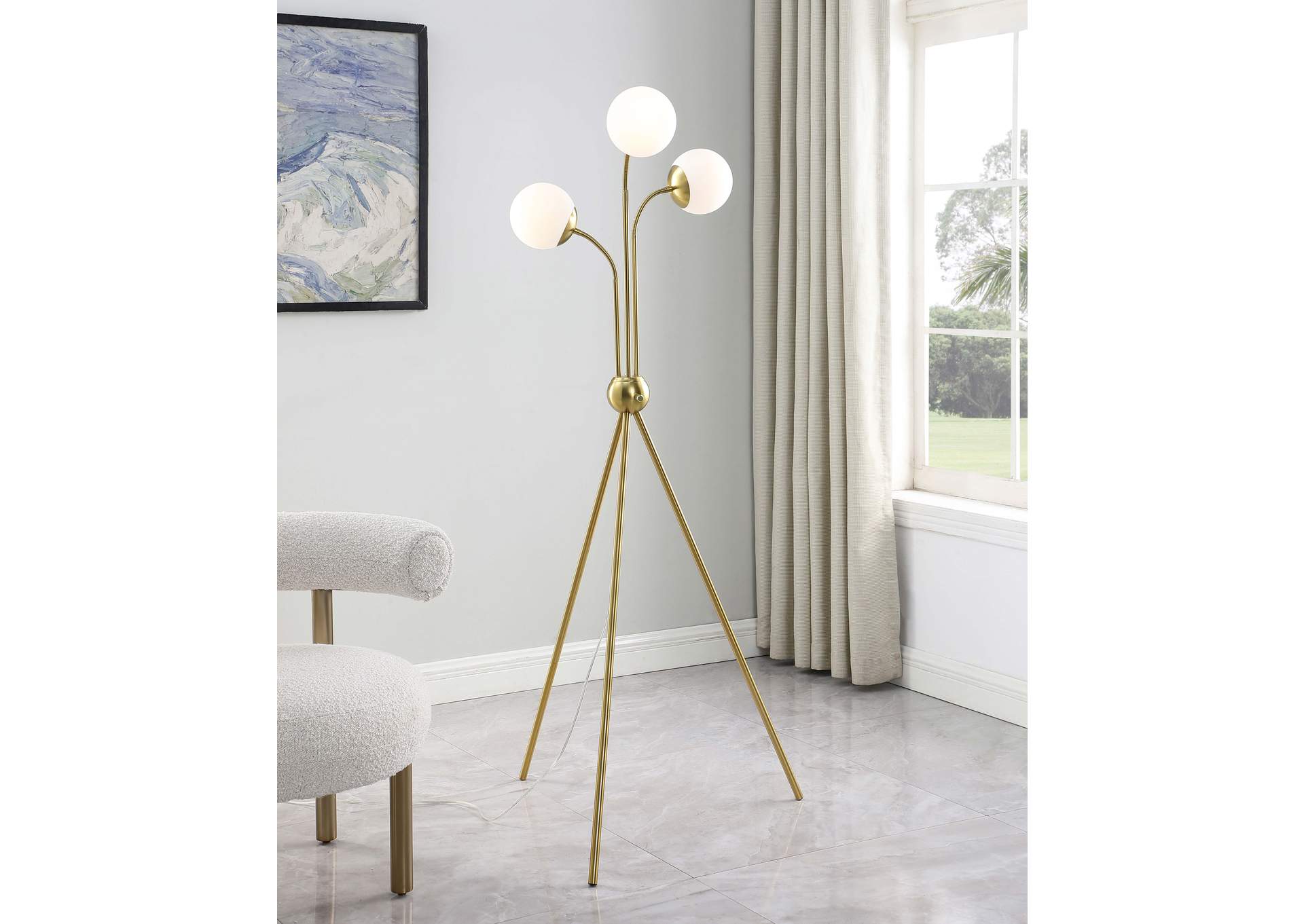 FLOOR LAMP,Coaster Furniture