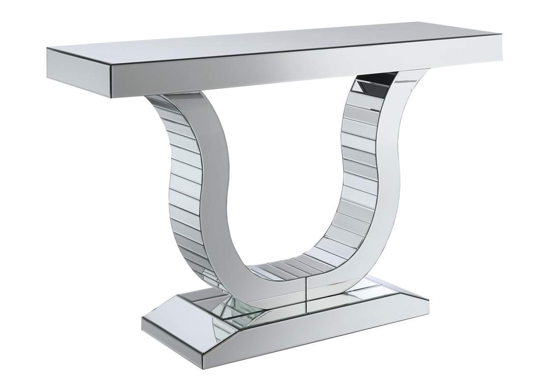 Silver Console Table Downtown Furniture Co.