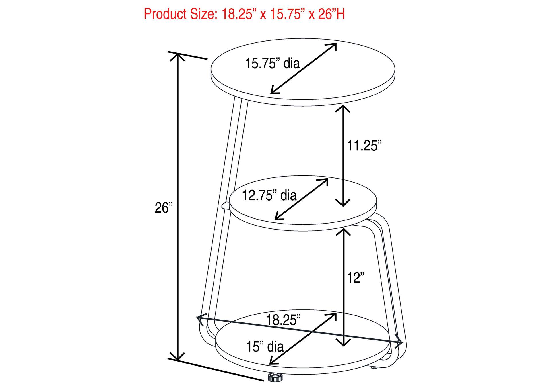 SIDE TABLE,Coaster Furniture