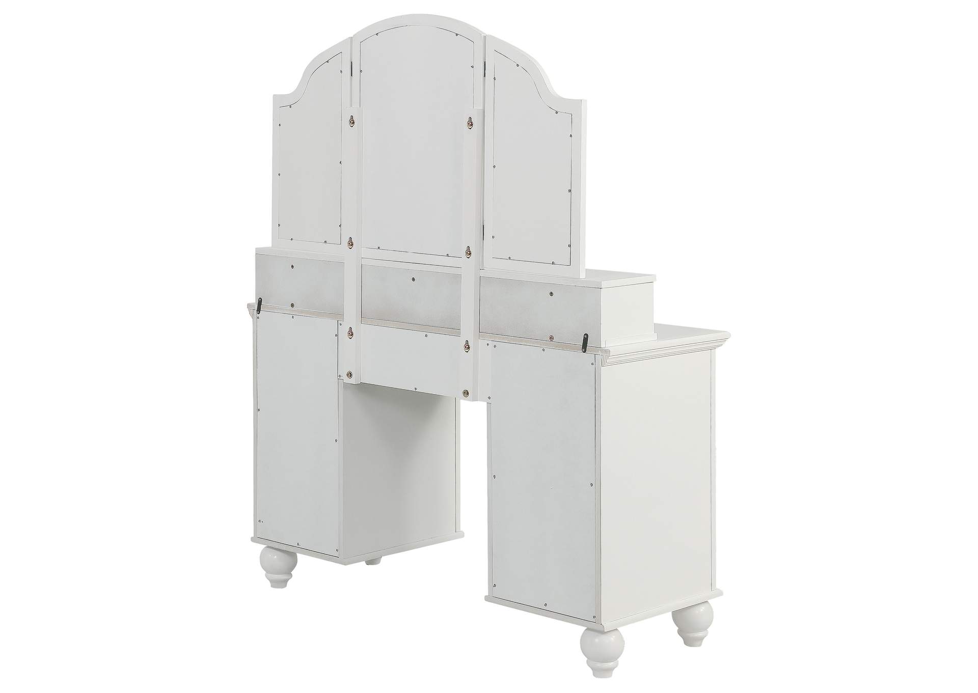 Reinhart 2-piece Vanity Set White and Beige,Coaster Furniture