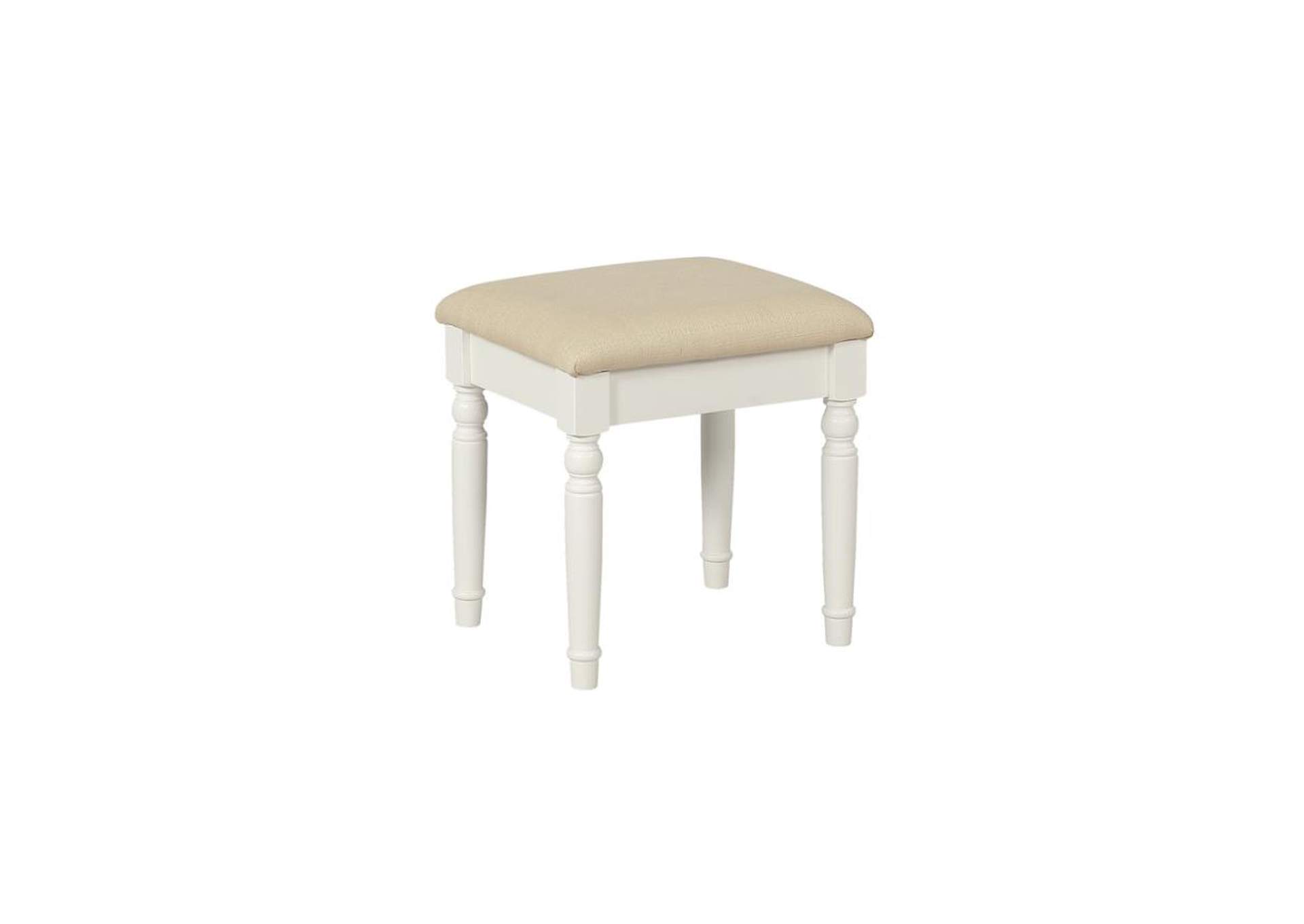 Reinhart 2-piece Vanity Set White and Beige,Coaster Furniture