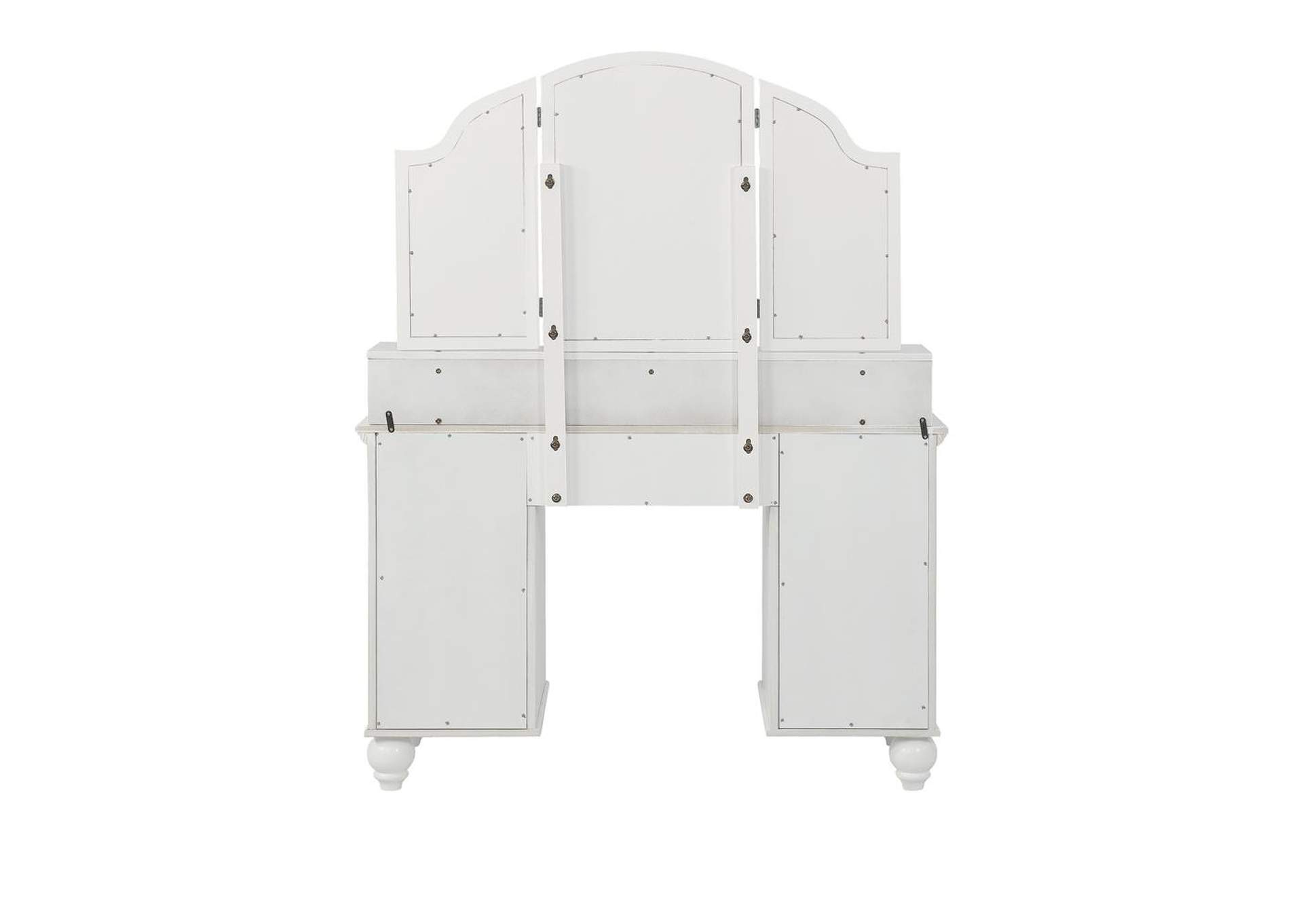 2-piece Vanity Set White and Beige,Coaster Furniture