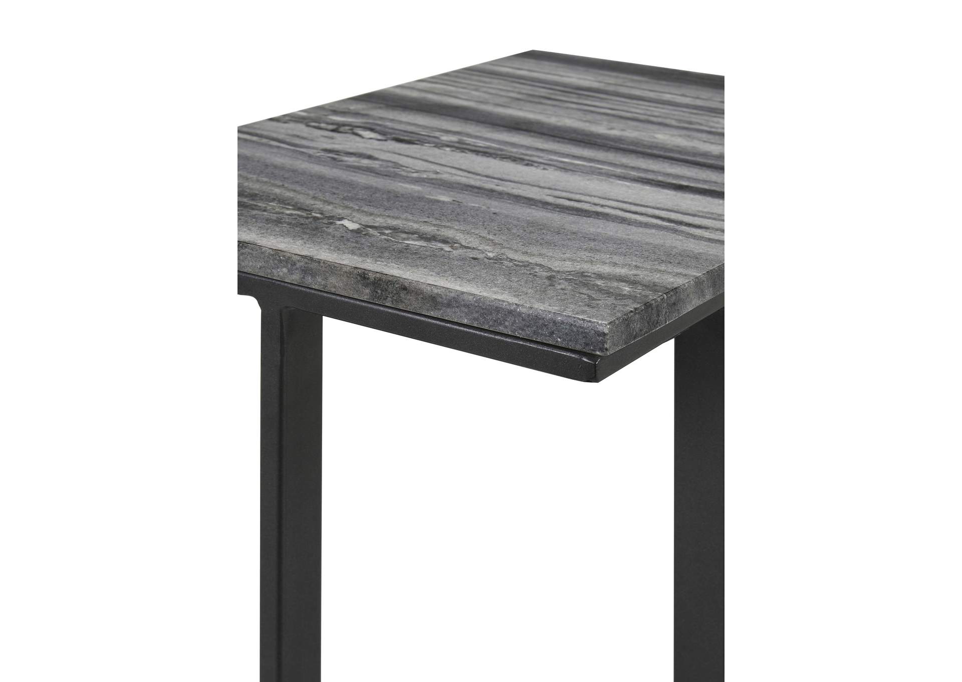 Vicente Accent Table with Marble Top Grey,Coaster Furniture