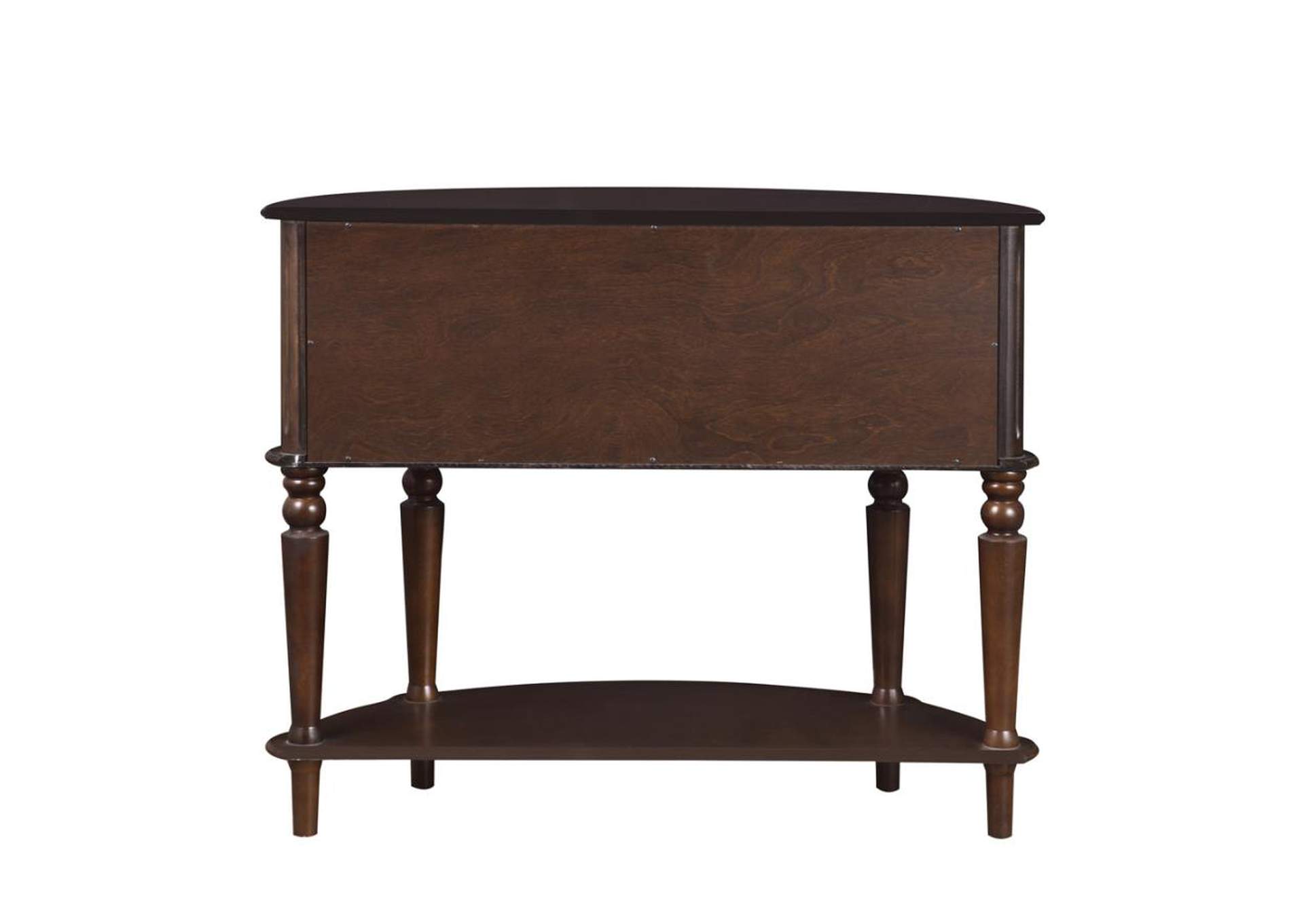 Brenda Console Table With Curved Front Brown,Coaster Furniture