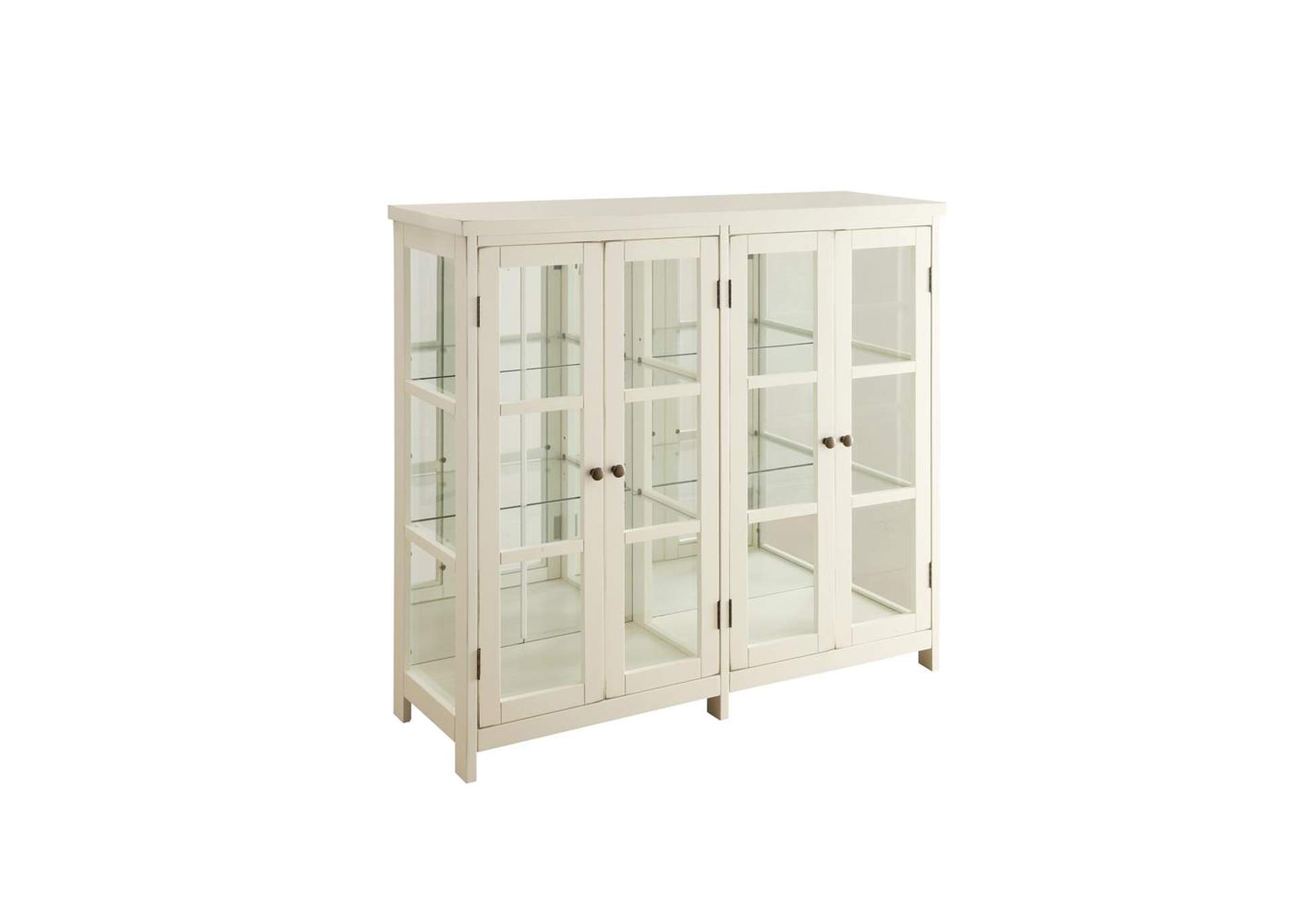 Off White Transitional White Accent Cabinet,Coaster Furniture