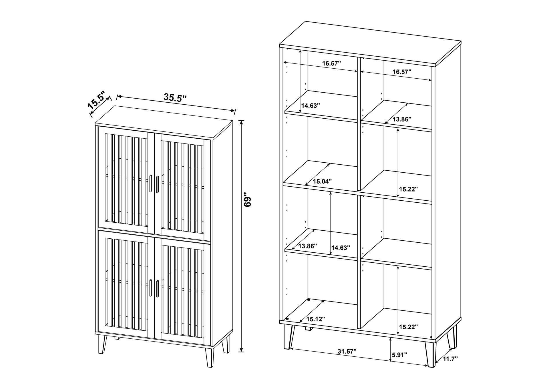 ACCENT CABINET,Coaster Furniture