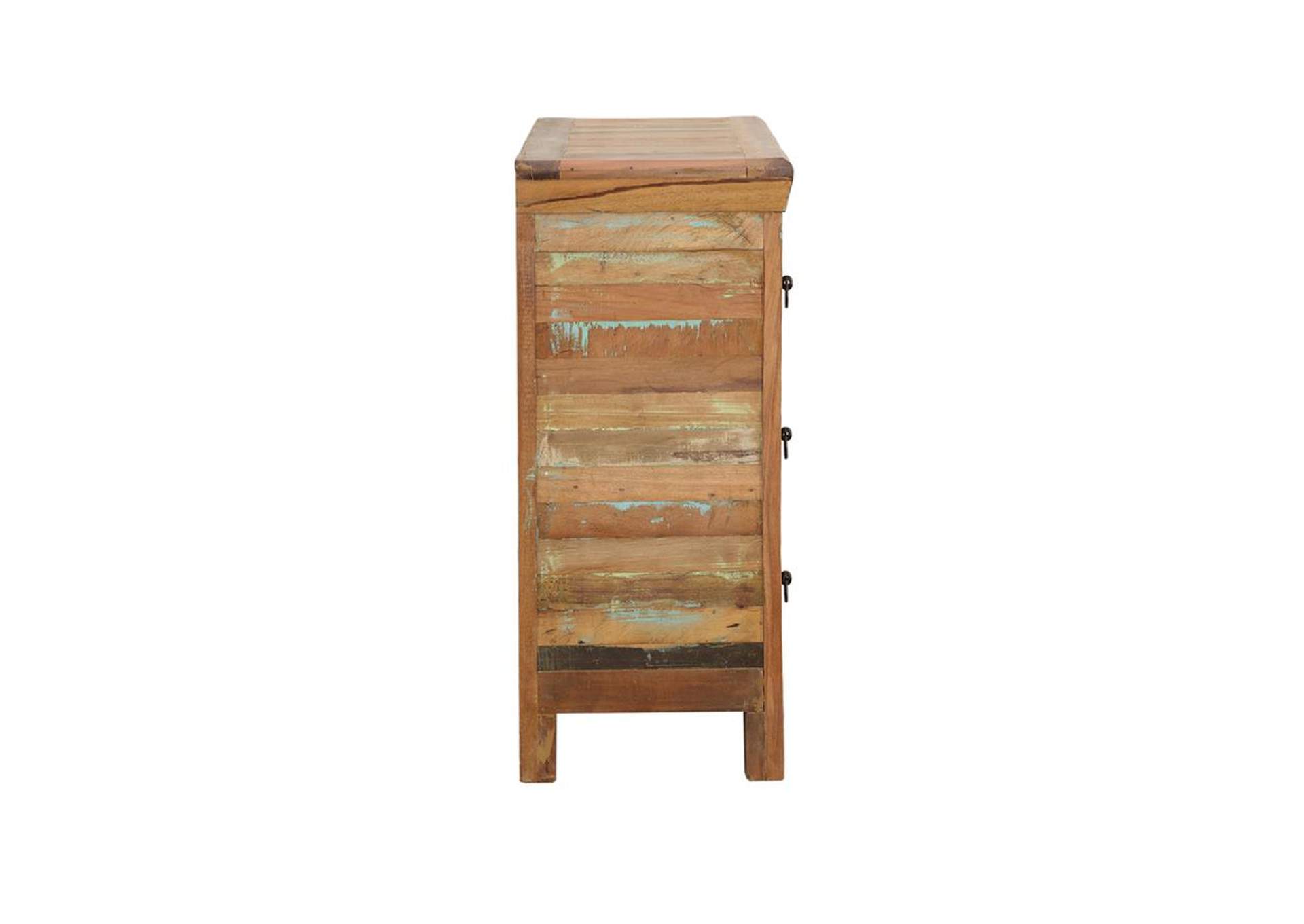 Harper 4 - drawer Accent Cabinet Reclaimed Wood,Coaster Furniture