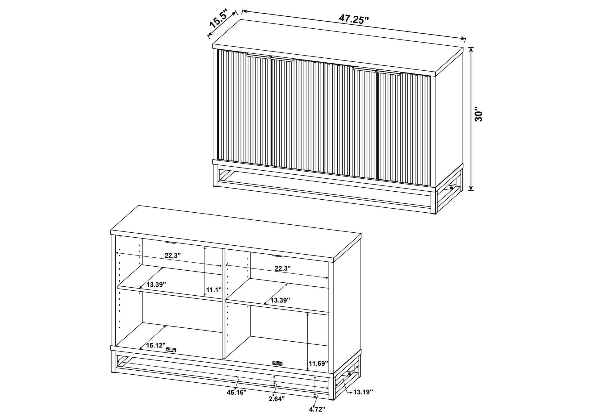 ACCENT CABINET,Coaster Furniture