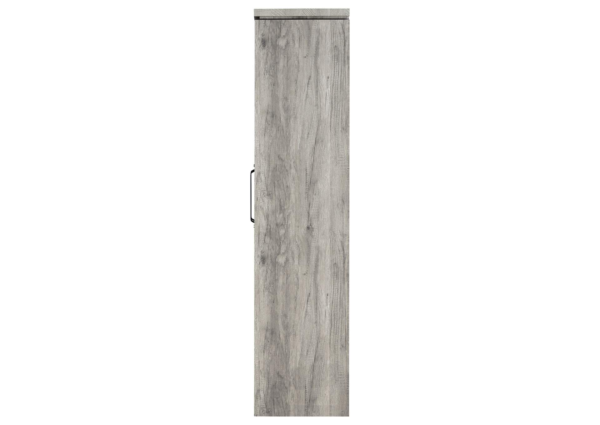 Alejo 2-door Tall Cabinet Grey Driftwood,Coaster Furniture