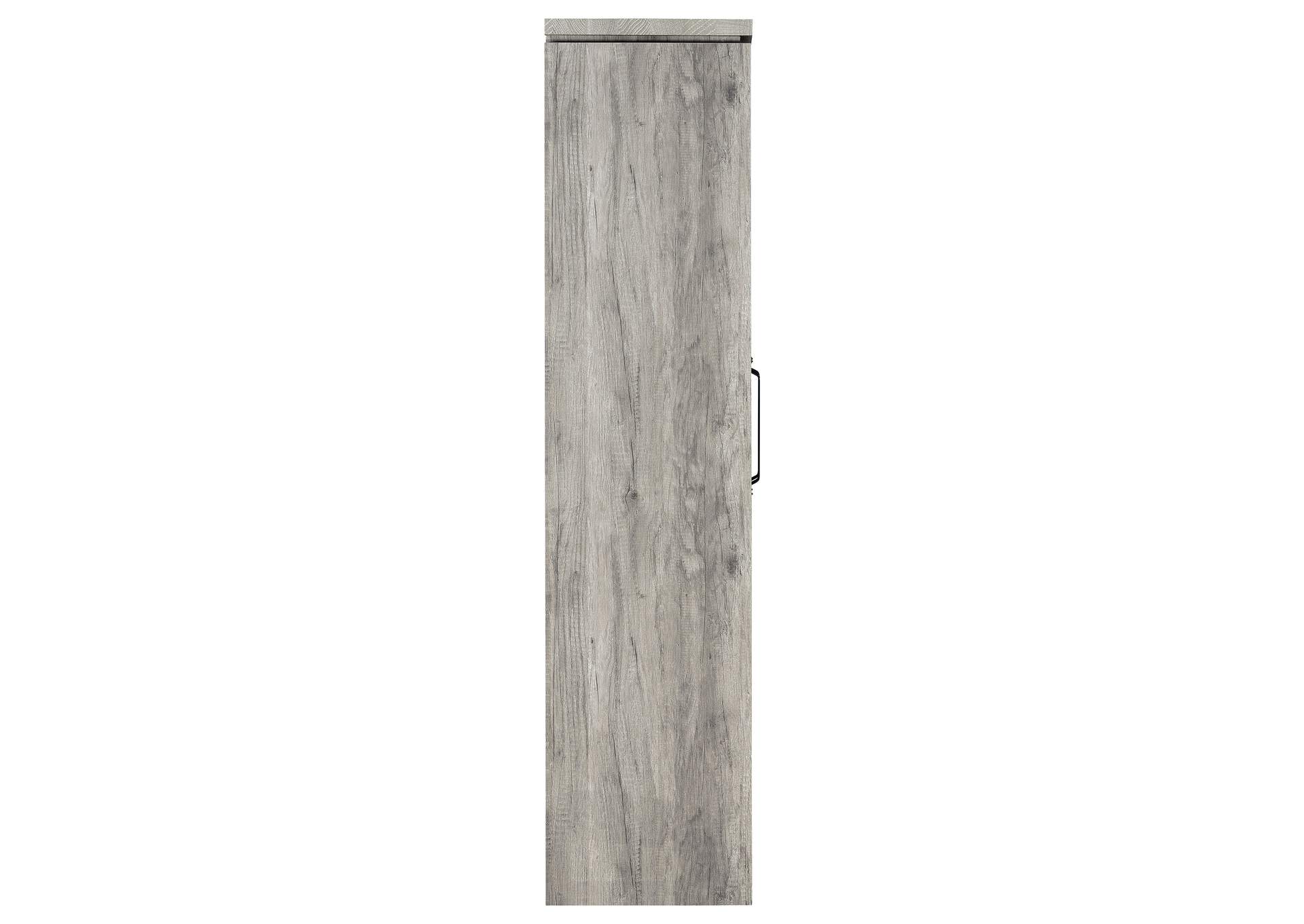 Alejo 2-door Tall Cabinet Grey Driftwood,Coaster Furniture