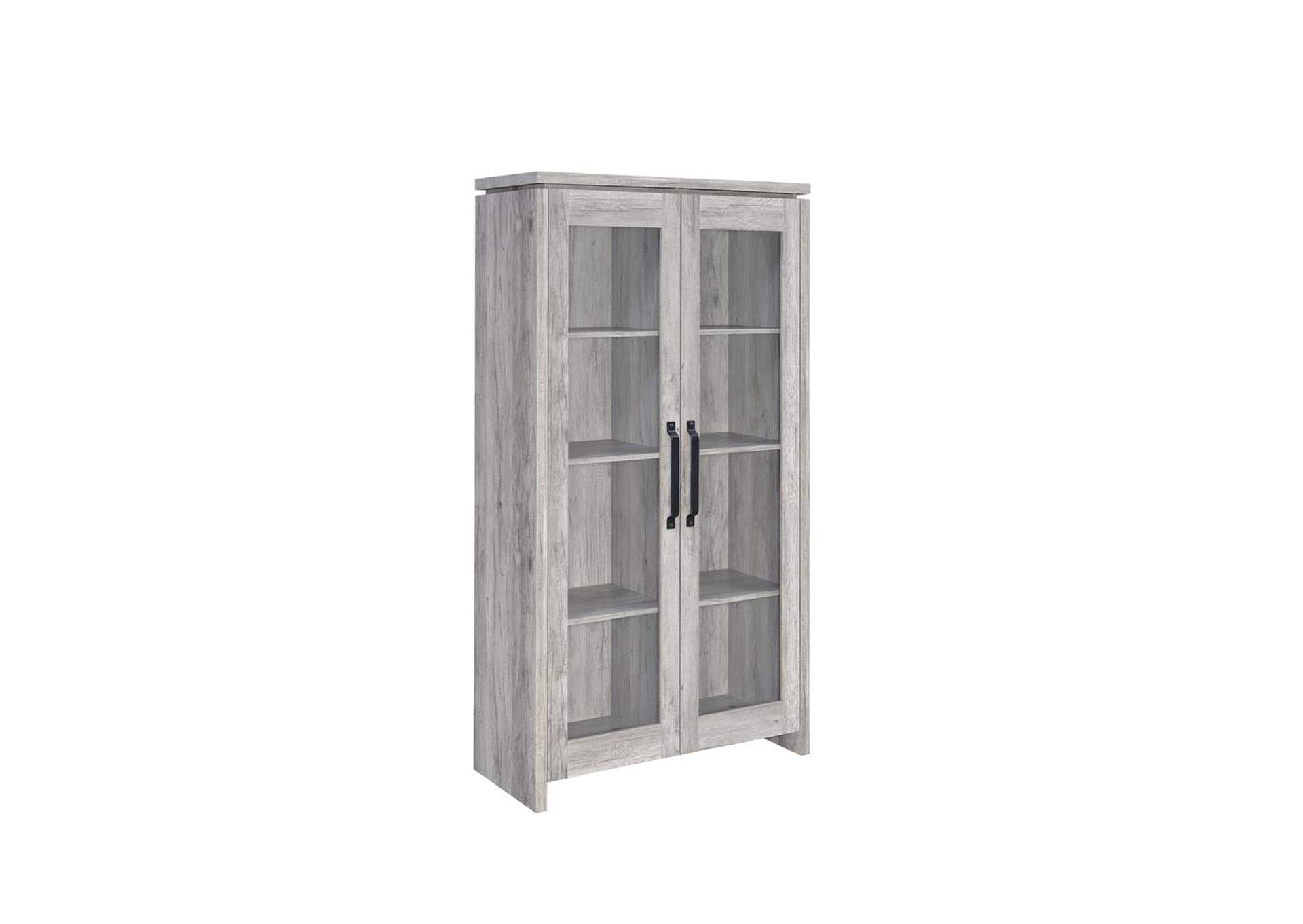 Grey Driftwood Rustic Grey Curio Best Buy Furniture and Mattress