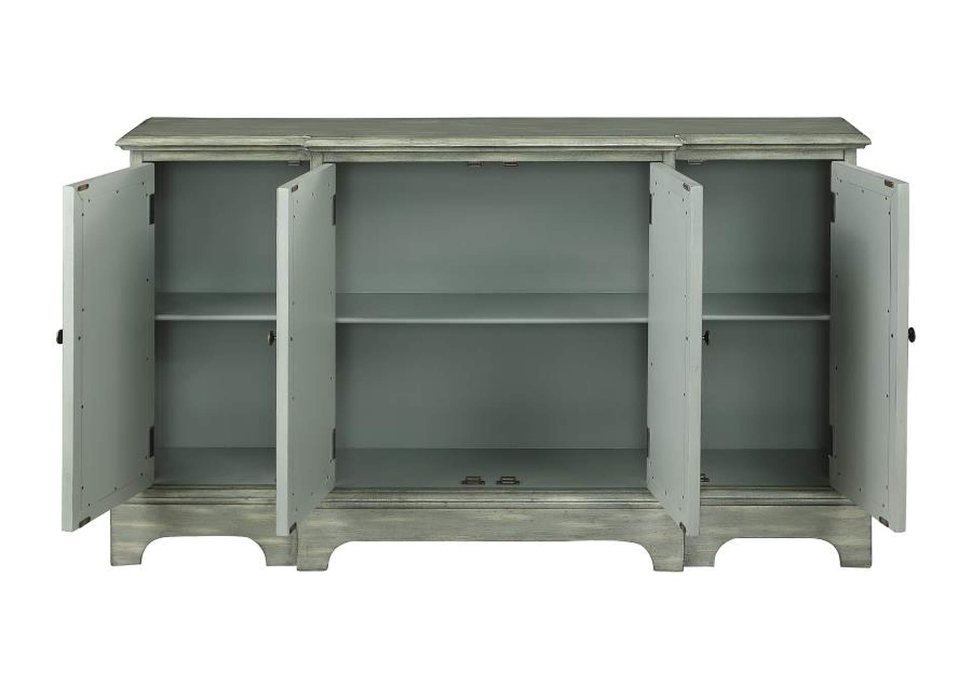 4-door Accent Cabinet Grey,Coaster Furniture