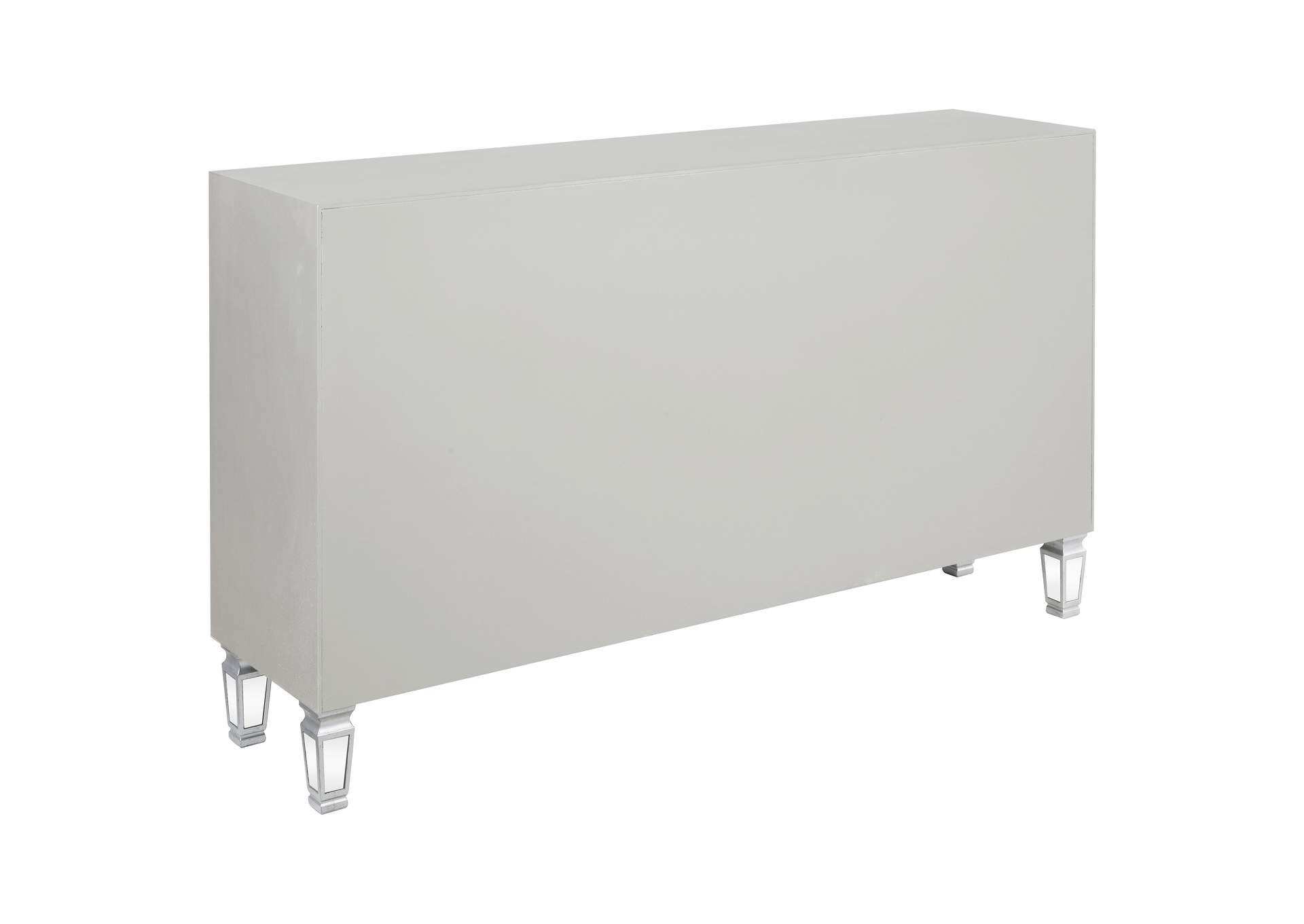 Leticia 3-drawer Accent Cabinet Silver,Coaster Furniture